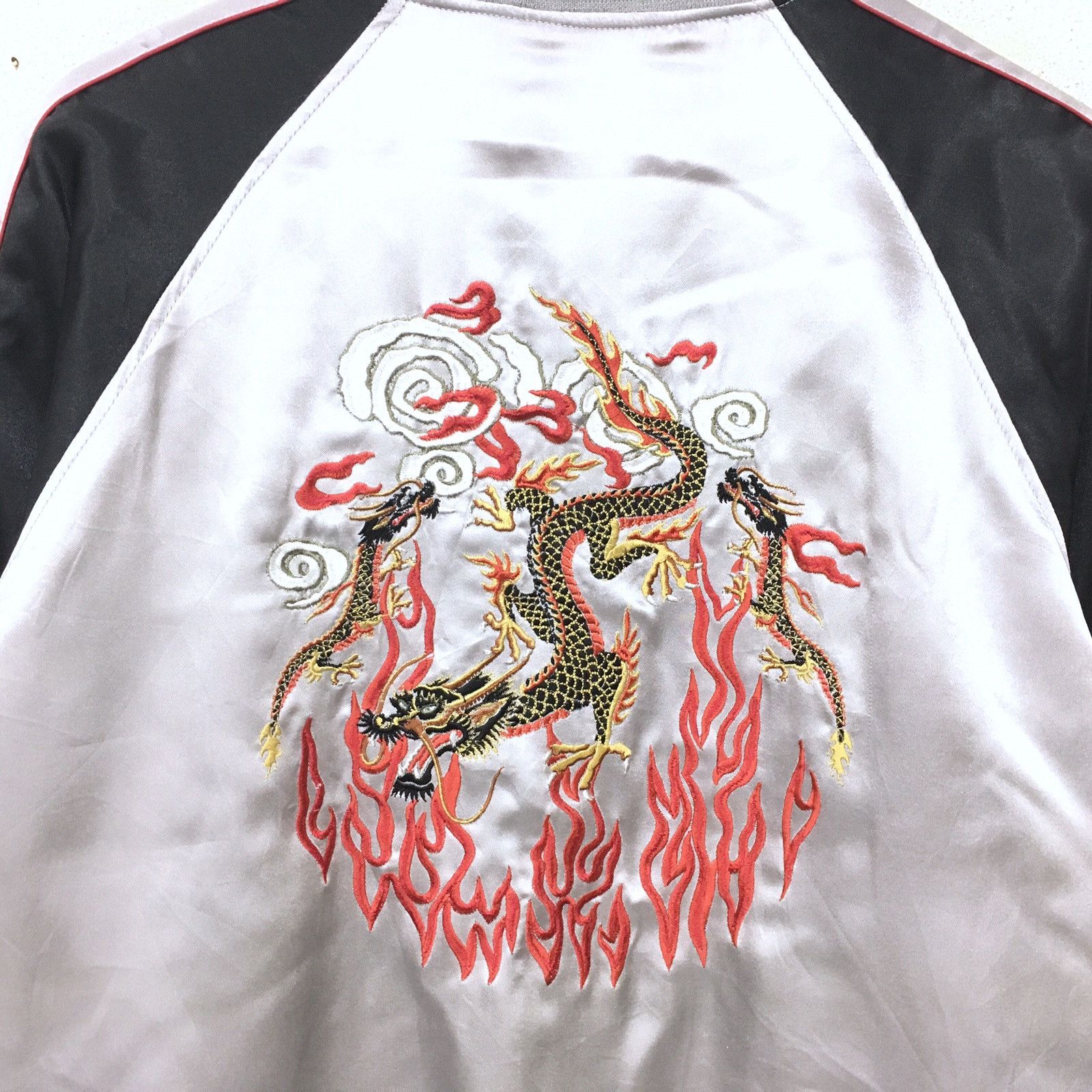Vintage *SUKAJAN souviner jacket Dragon Size US S / EU 44-46 / 1 - 4 Thumbnail
