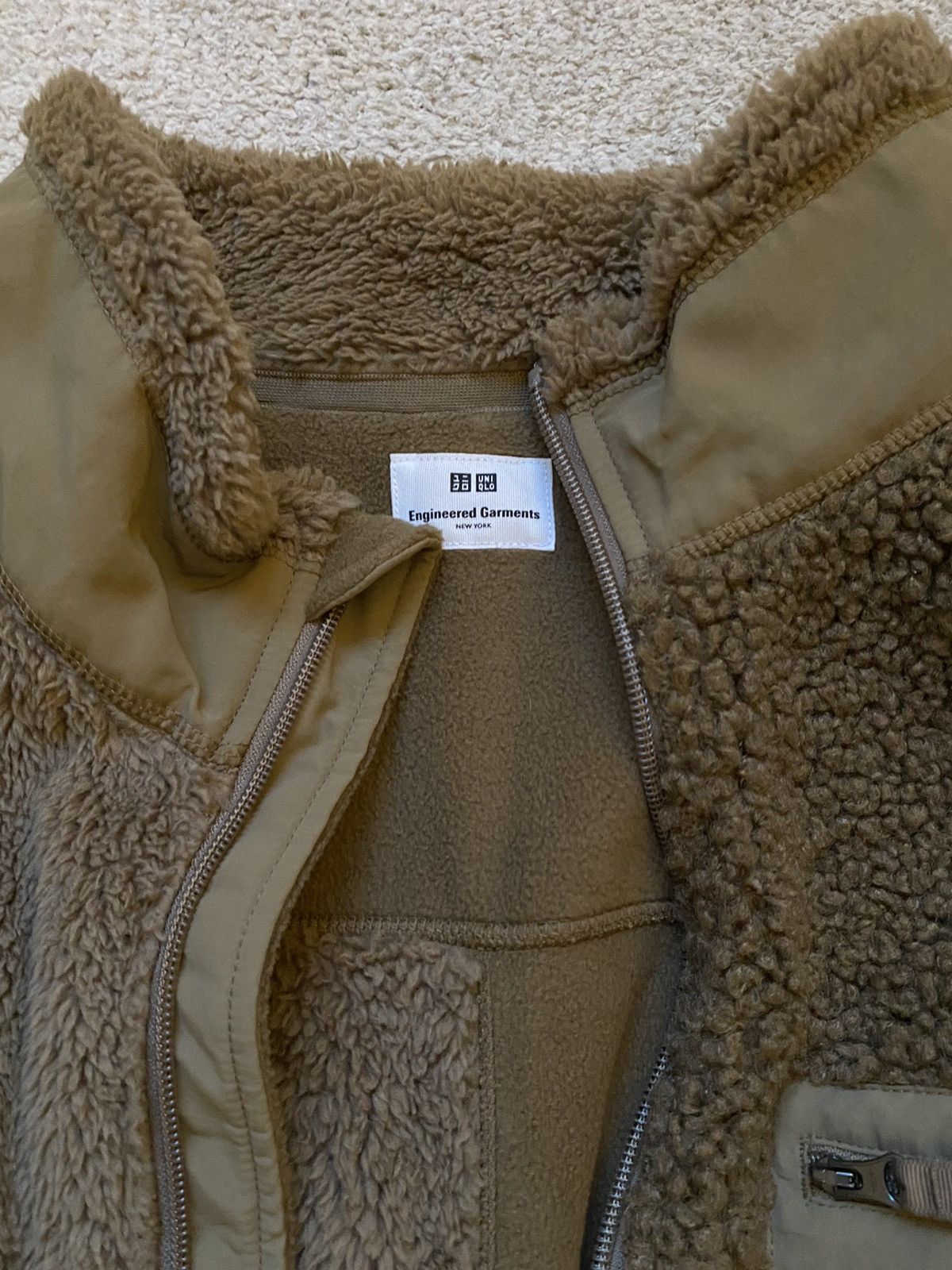 Engineered Garments × Uniqlo Engineered Garments Uniqlo Fleece Jacket Size US XL / EU 56 / 4 - 5 Thumbnail