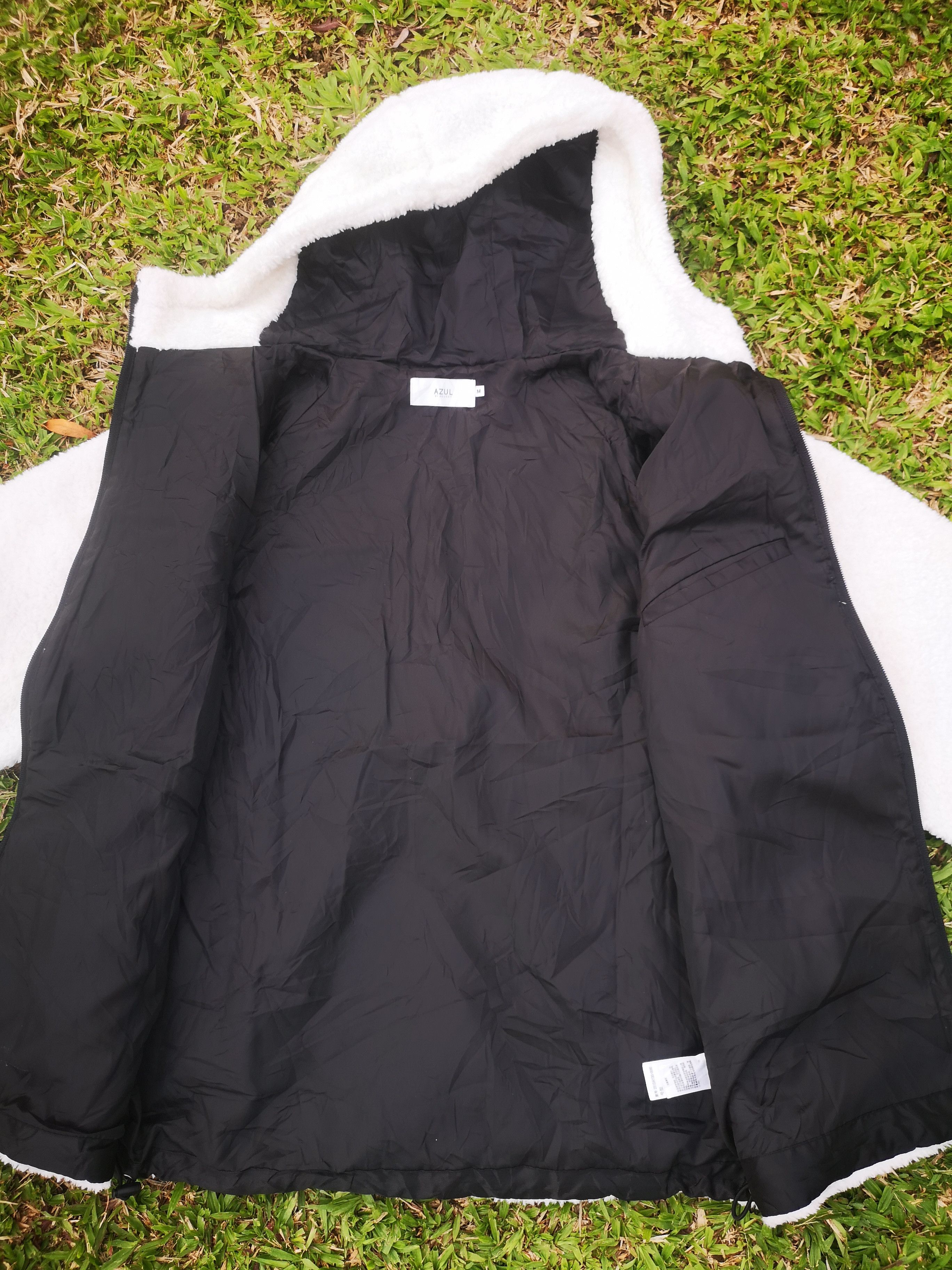 Designer × Japanese Brand × Vintage Azul Sherpa Fleece Zipper Jacket Size US M / EU 48-50 / 2 - 8 Thumbnail