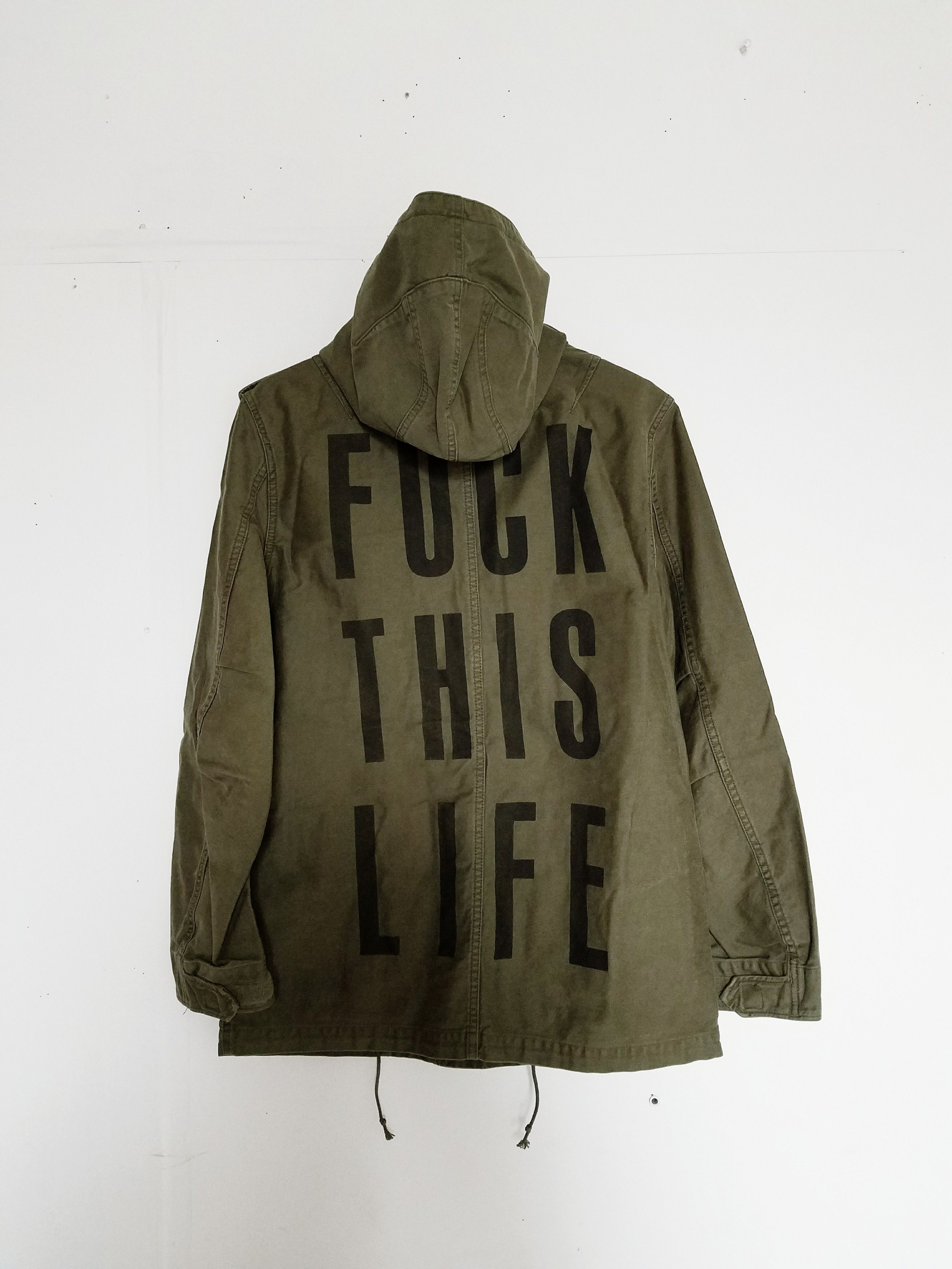 Wacko Maria FUCK THIS LIFE M-65 Jacket | Grailed