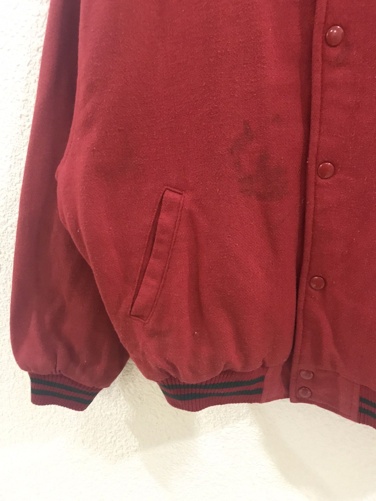 Japanese Brand Champ wool varsity/bomber jacket nice design Size US M / EU 48-50 / 2 - 6 Thumbnail