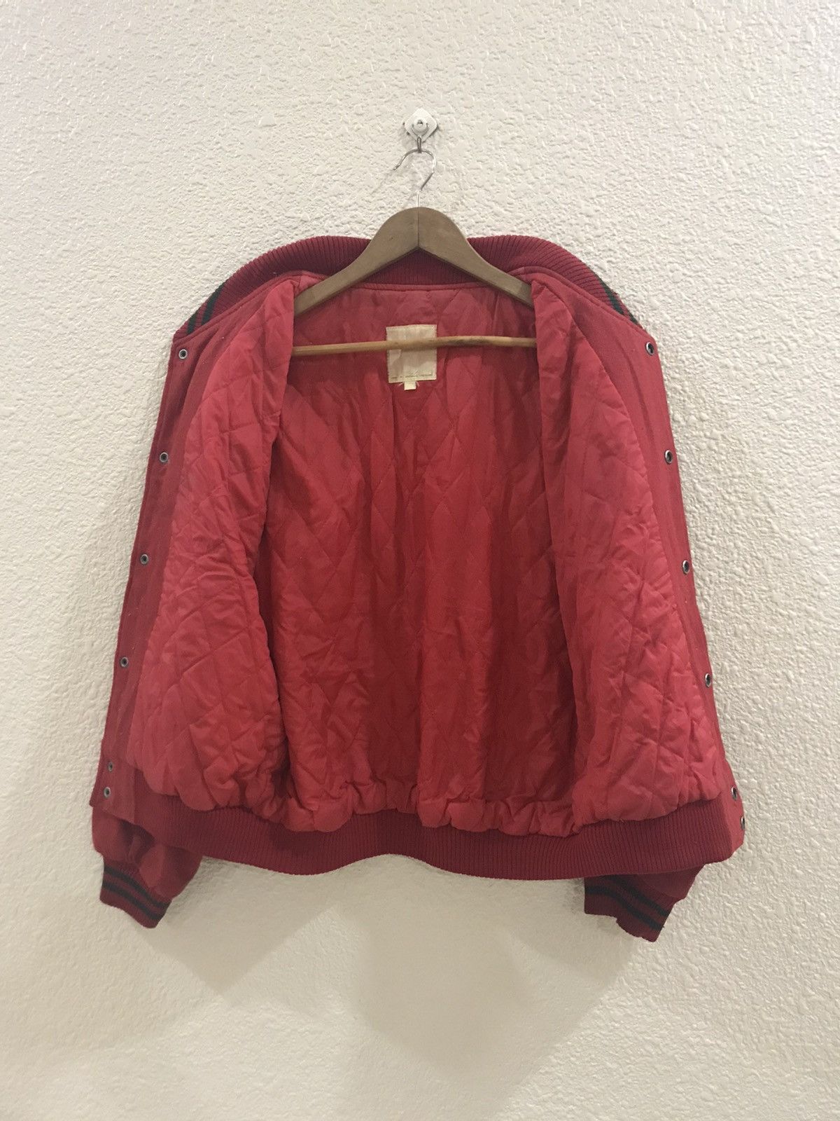 Japanese Brand Champ wool varsity/bomber jacket nice design Size US M / EU 48-50 / 2 - 9 Thumbnail