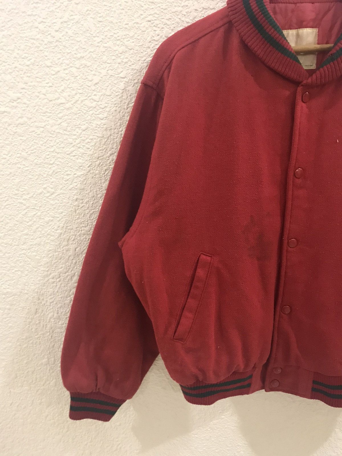 Japanese Brand Champ wool varsity/bomber jacket nice design Size US M / EU 48-50 / 2 - 4 Thumbnail