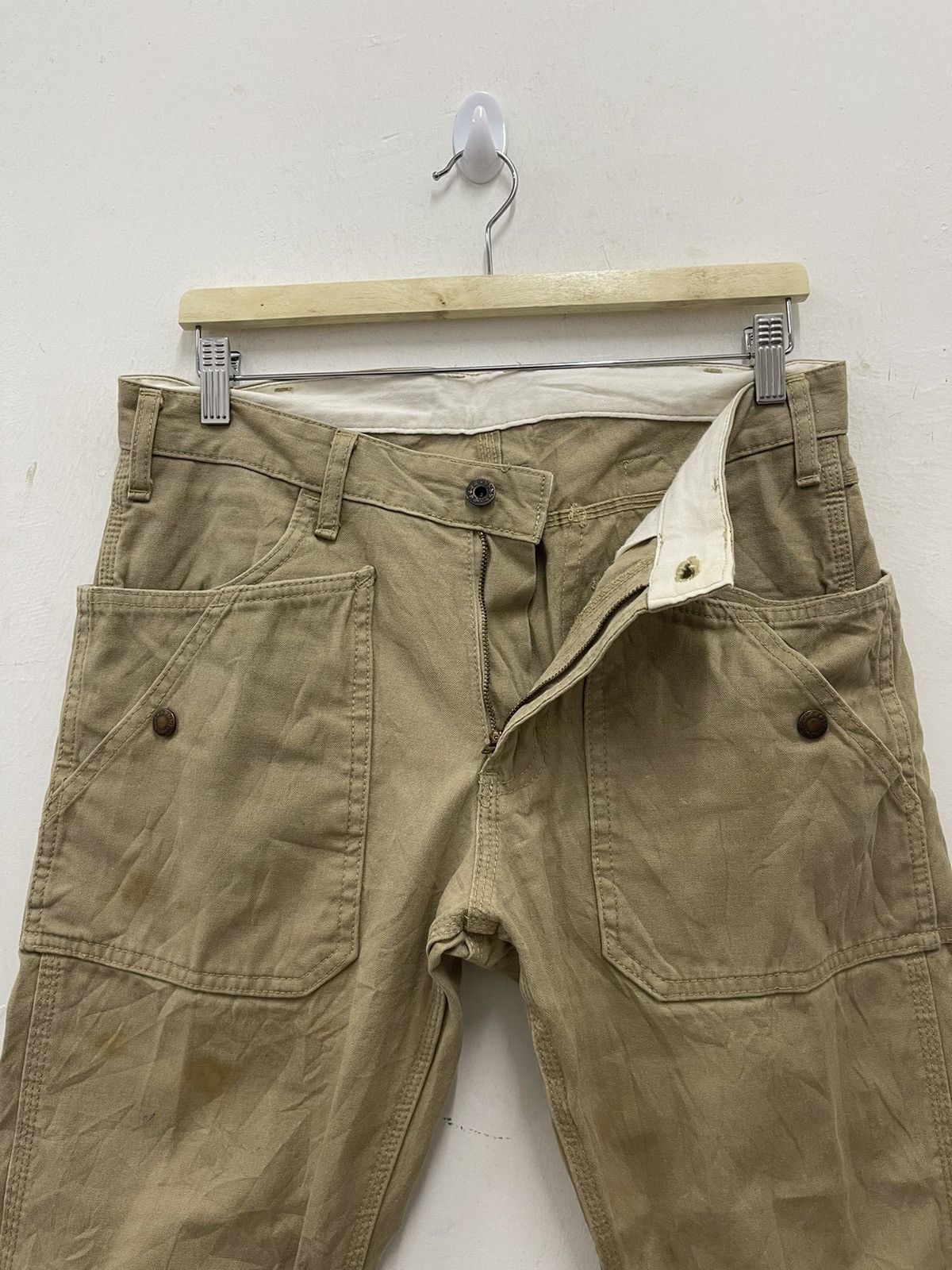 Hysteric Glamour Rare Vintage JAPAN MADE Pockets Buckle Back Pant Size US 31 - 7 Thumbnail