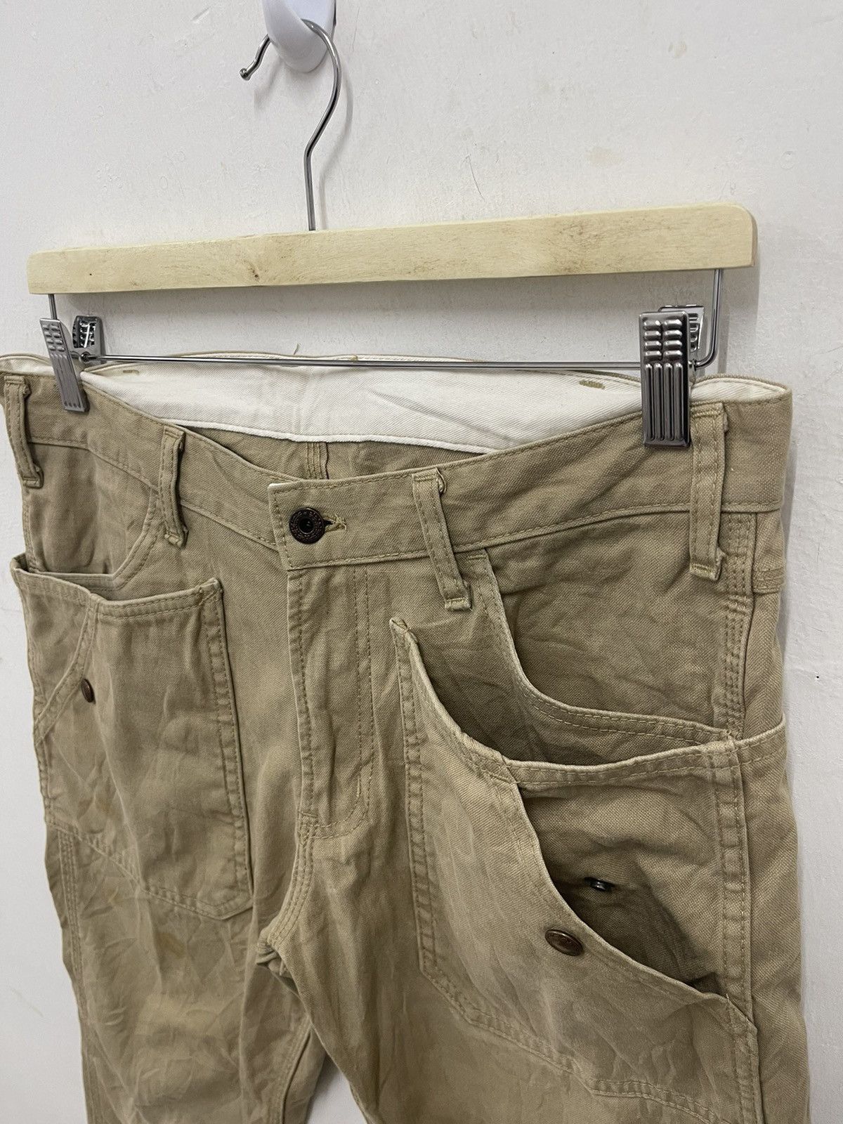 Hysteric Glamour Rare Vintage JAPAN MADE Pockets Buckle Back Pant Size US 31 - 6 Thumbnail