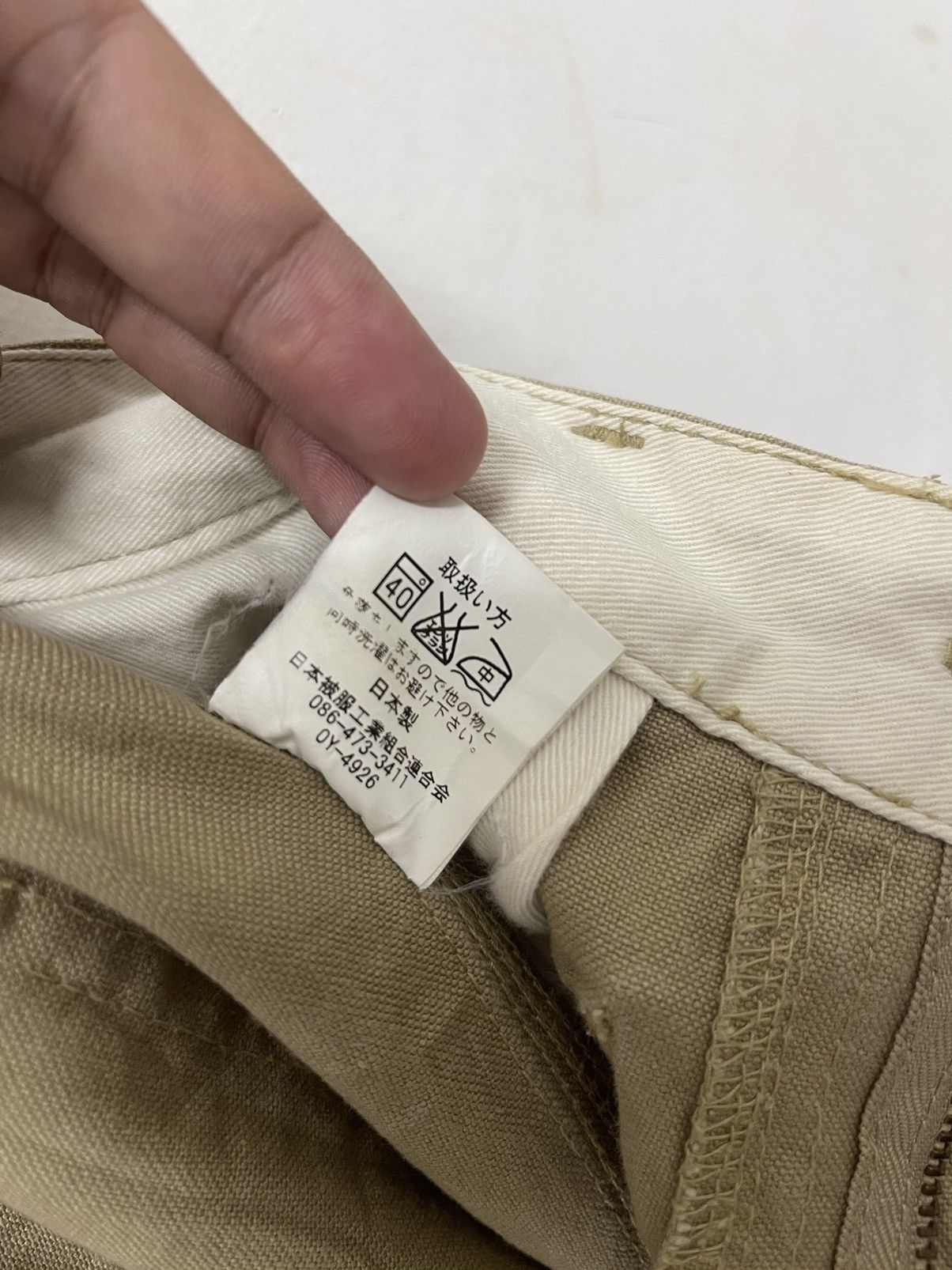 Hysteric Glamour Rare Vintage JAPAN MADE Pockets Buckle Back Pant Size US 31 - 9 Thumbnail