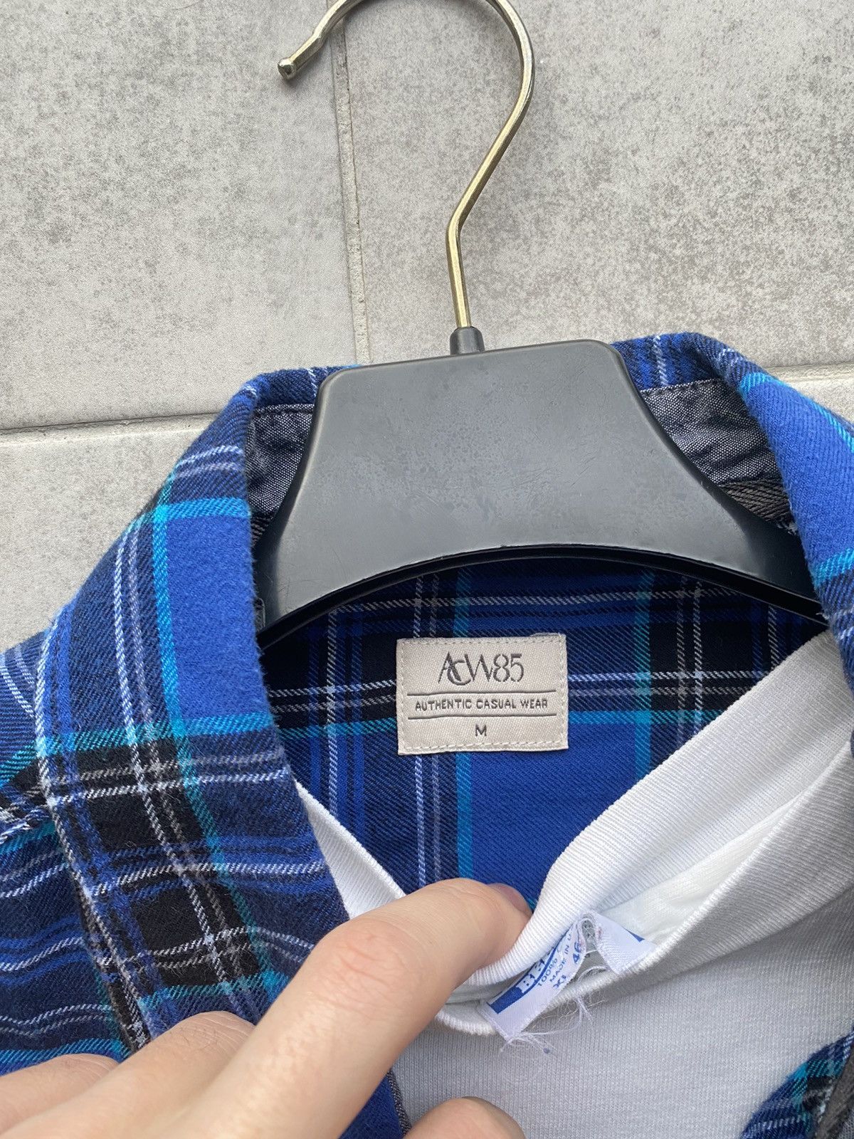 Flannel Vintage Flannel Checkered Shirt Size US M / EU 48-50 / 2 - 3 Thumbnail
