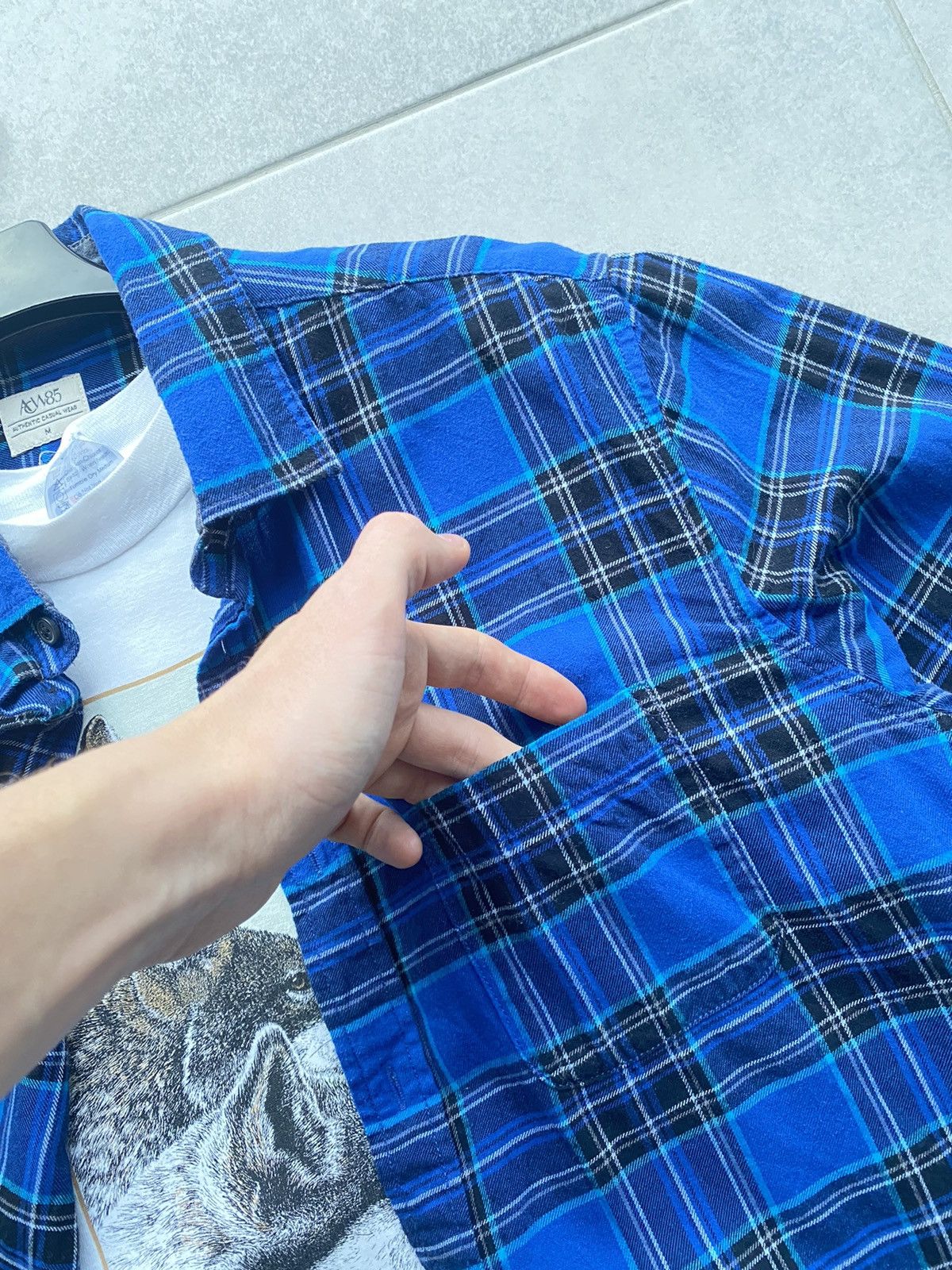 Flannel Vintage Flannel Checkered Shirt Size US M / EU 48-50 / 2 - 4 Thumbnail