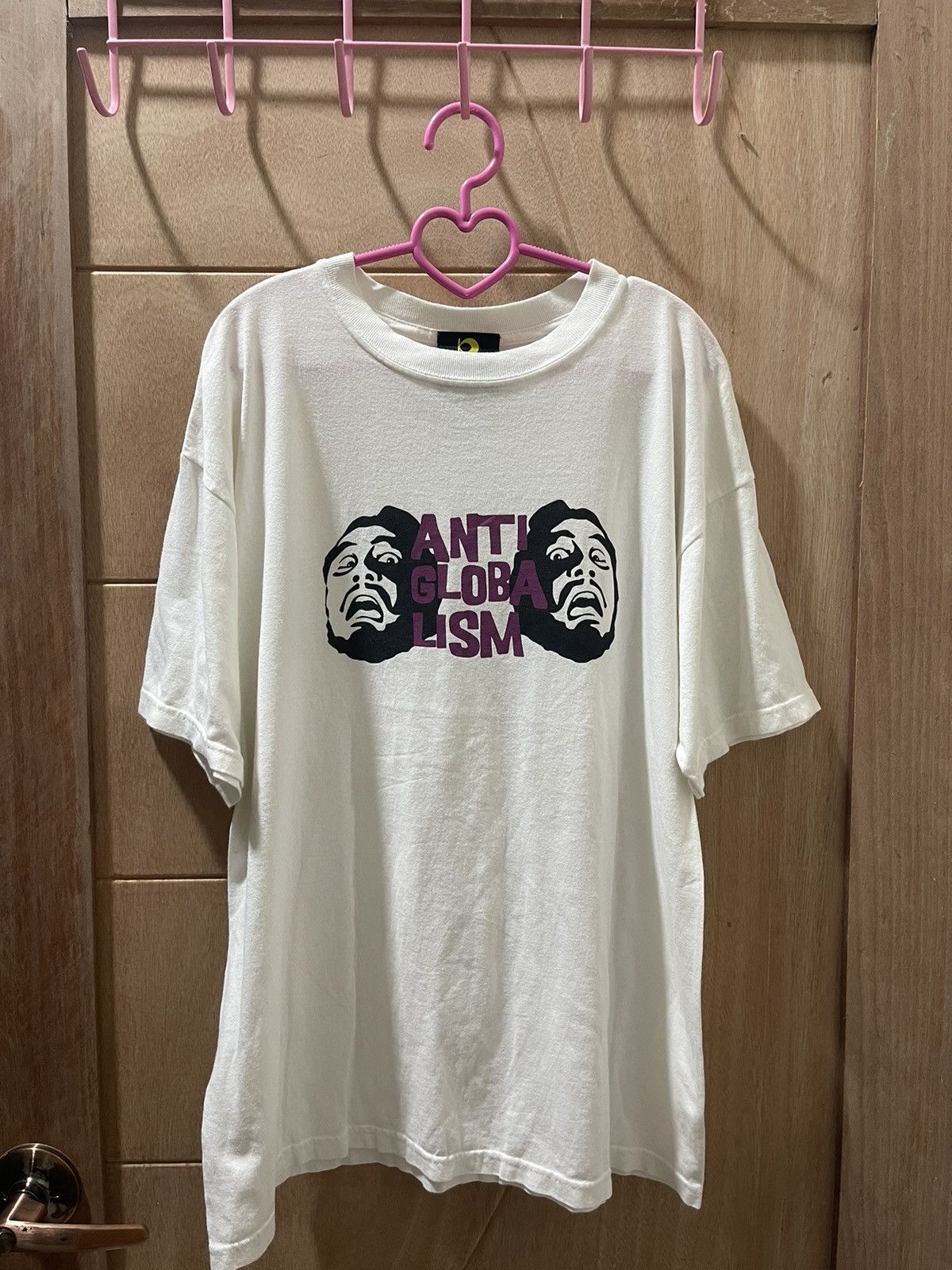 Vintage Rare Vintage TRIBE Anti Globalism Made In USA Size US L / EU 52-54 / 3 - 1 Thumbnail
