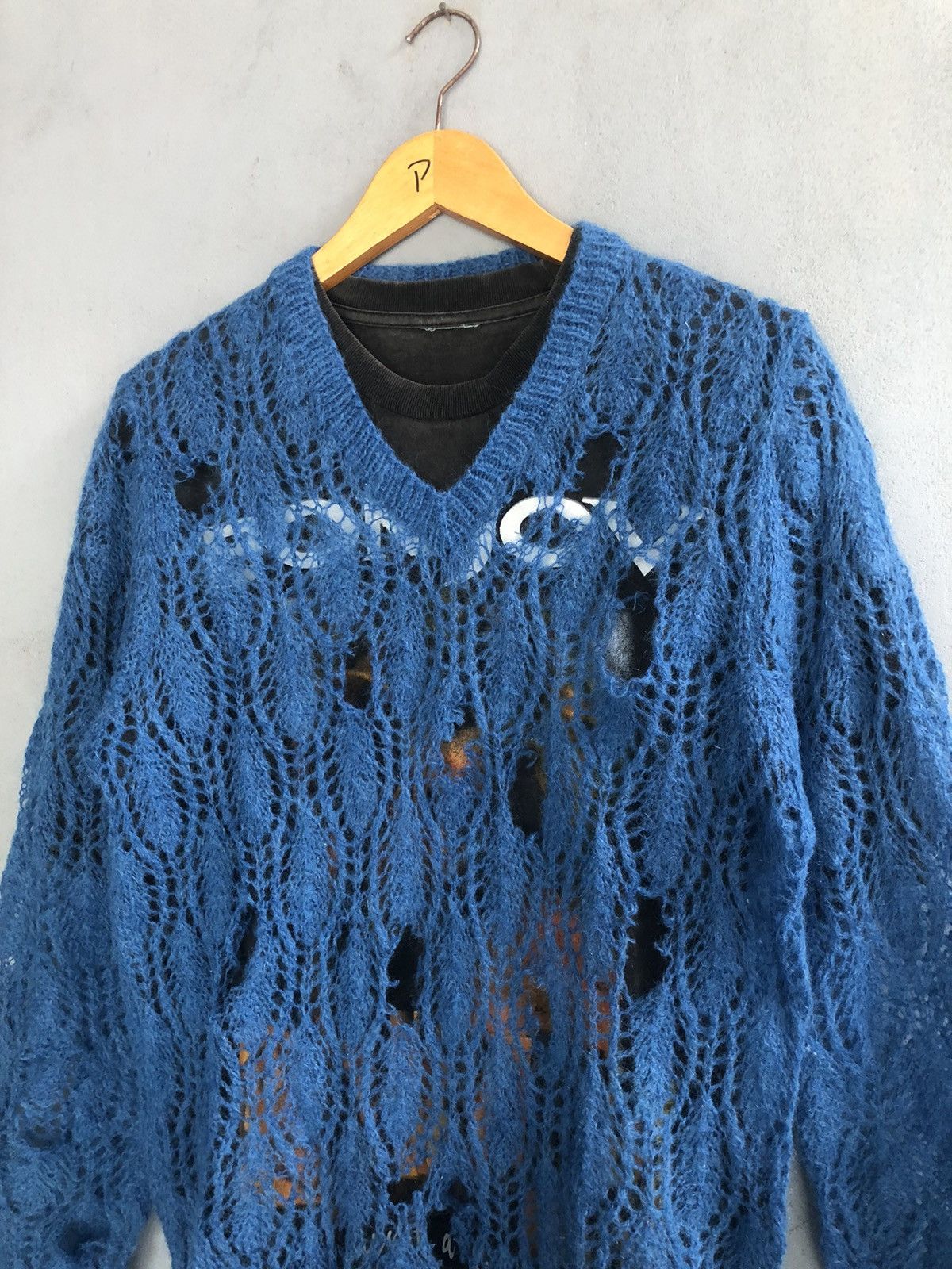 20471120 Japanese Brand Distressed Grunge Knitted Size US M / EU 48-50 / 2 - 4 Thumbnail