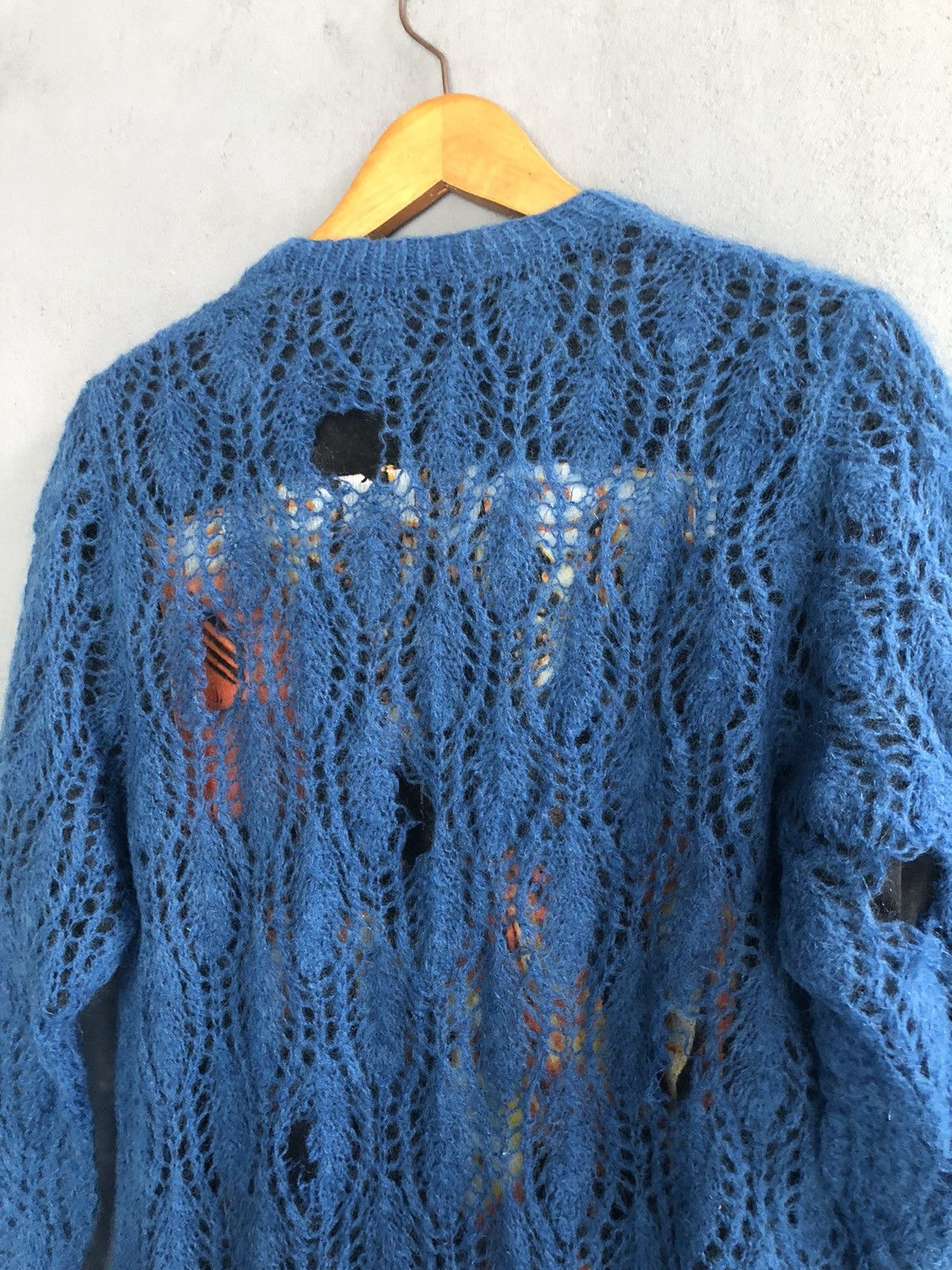 20471120 Japanese Brand Distressed Grunge Knitted Size US M / EU 48-50 / 2 - 5 Thumbnail
