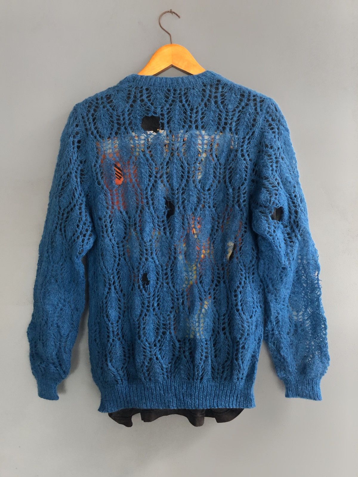 20471120 Japanese Brand Distressed Grunge Knitted Size US M / EU 48-50 / 2 - 2 Thumbnail