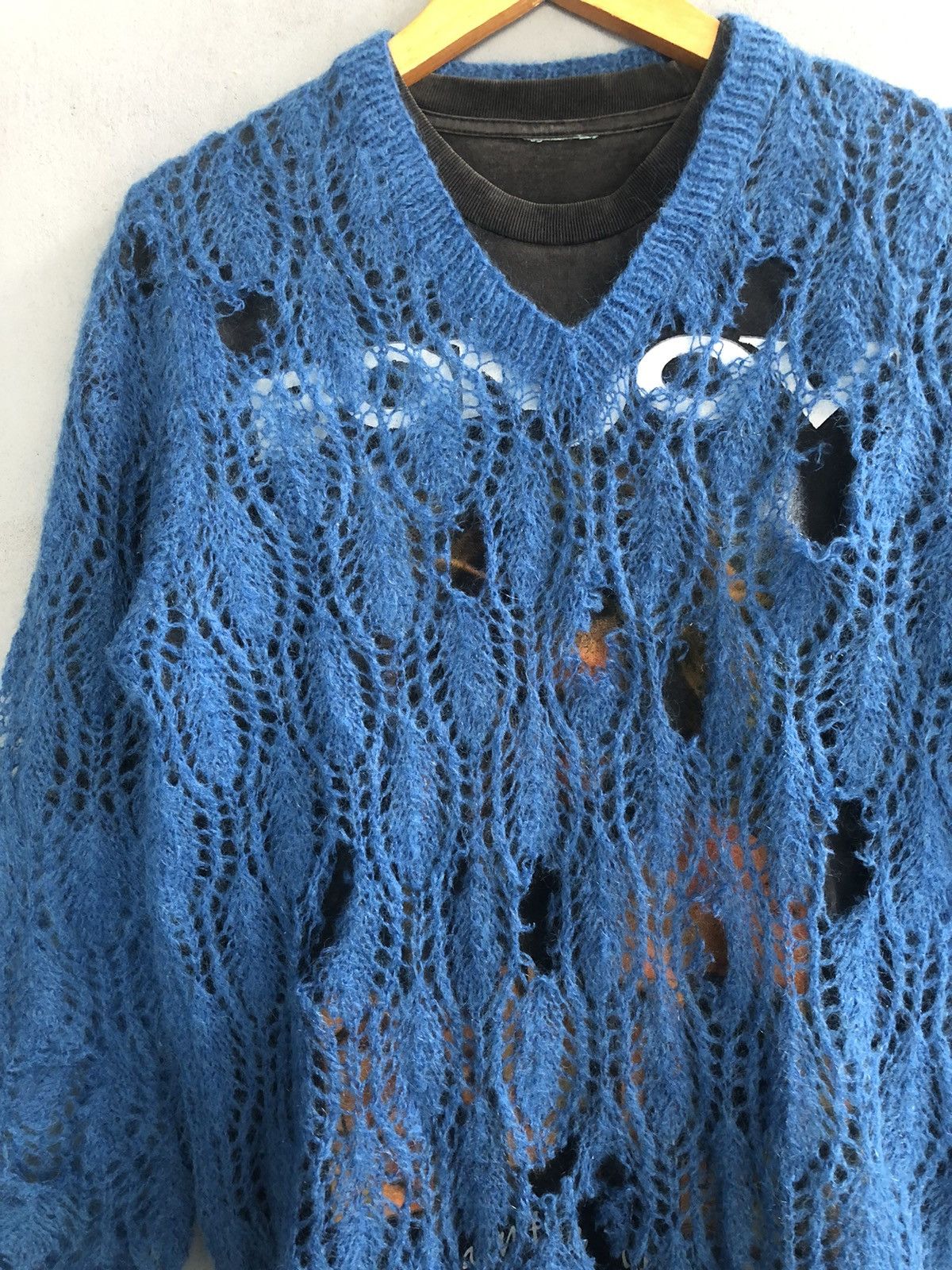 20471120 Japanese Brand Distressed Grunge Knitted Size US M / EU 48-50 / 2 - 3 Thumbnail
