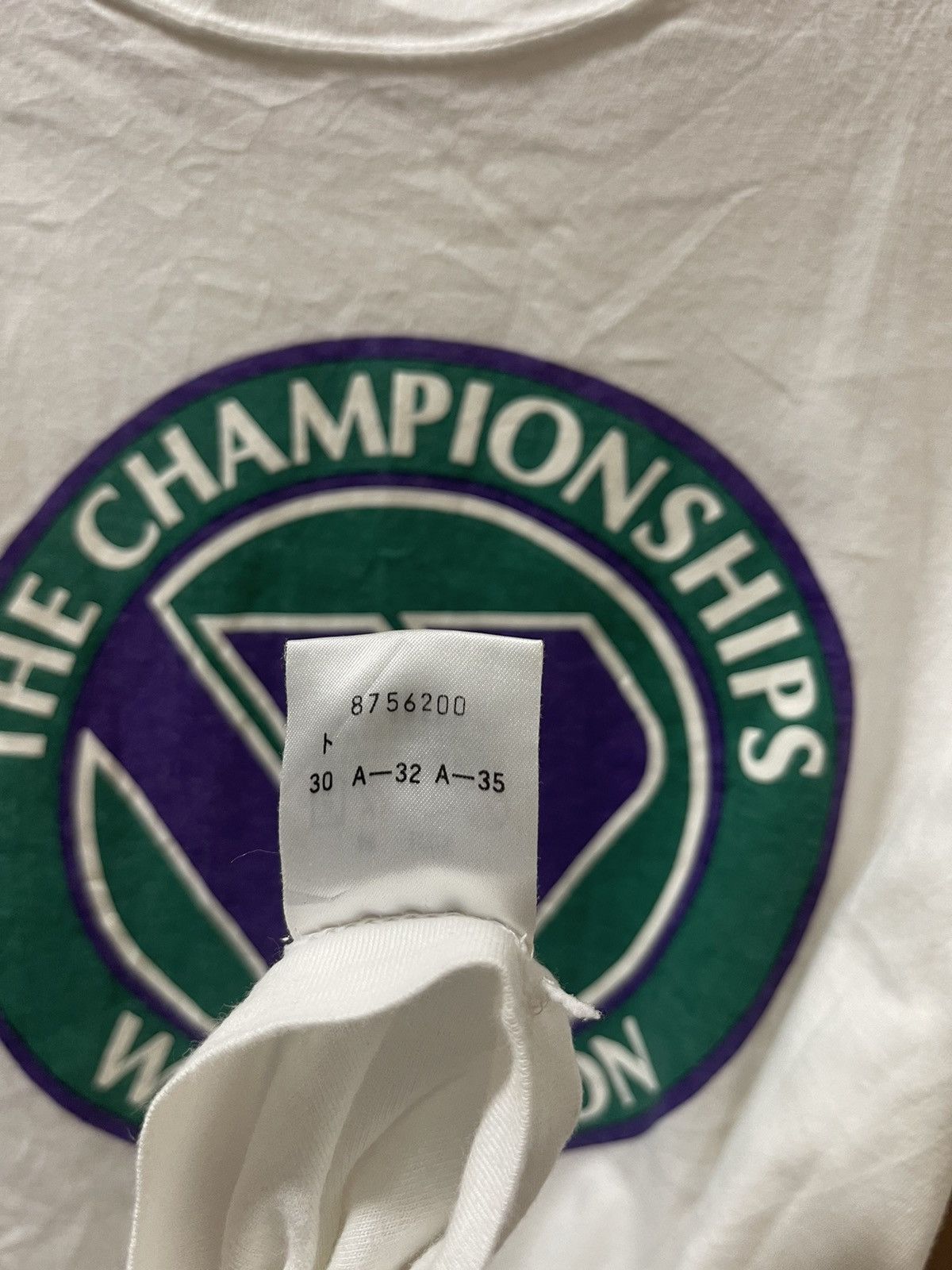 Sports Specialties Rare Vintage WIMBLEDON The Championship Single Stitches Size US M / EU 48-50 / 2 - 4 Thumbnail