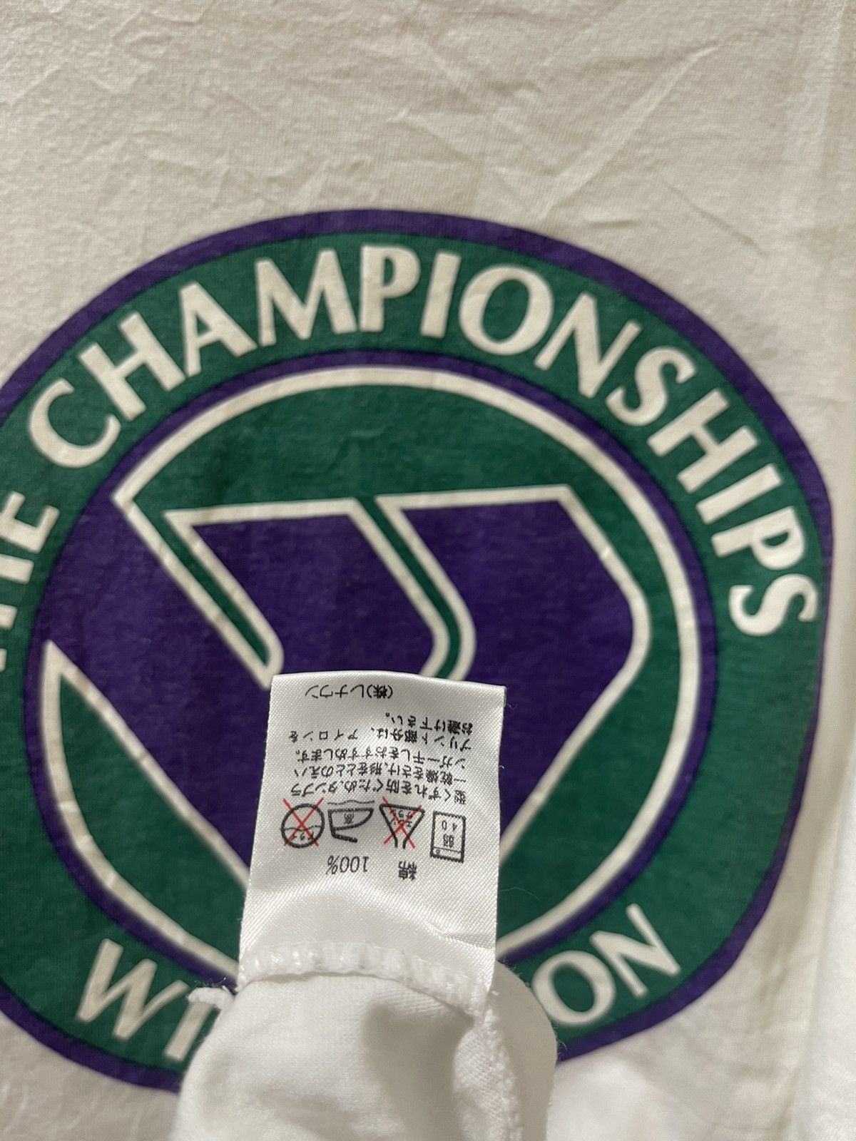 Sports Specialties Rare Vintage WIMBLEDON The Championship Single Stitches Size US M / EU 48-50 / 2 - 5 Thumbnail