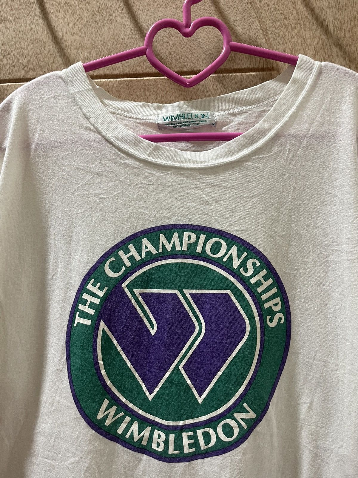 Sports Specialties Rare Vintage WIMBLEDON The Championship Single Stitches Size US M / EU 48-50 / 2 - 2 Thumbnail