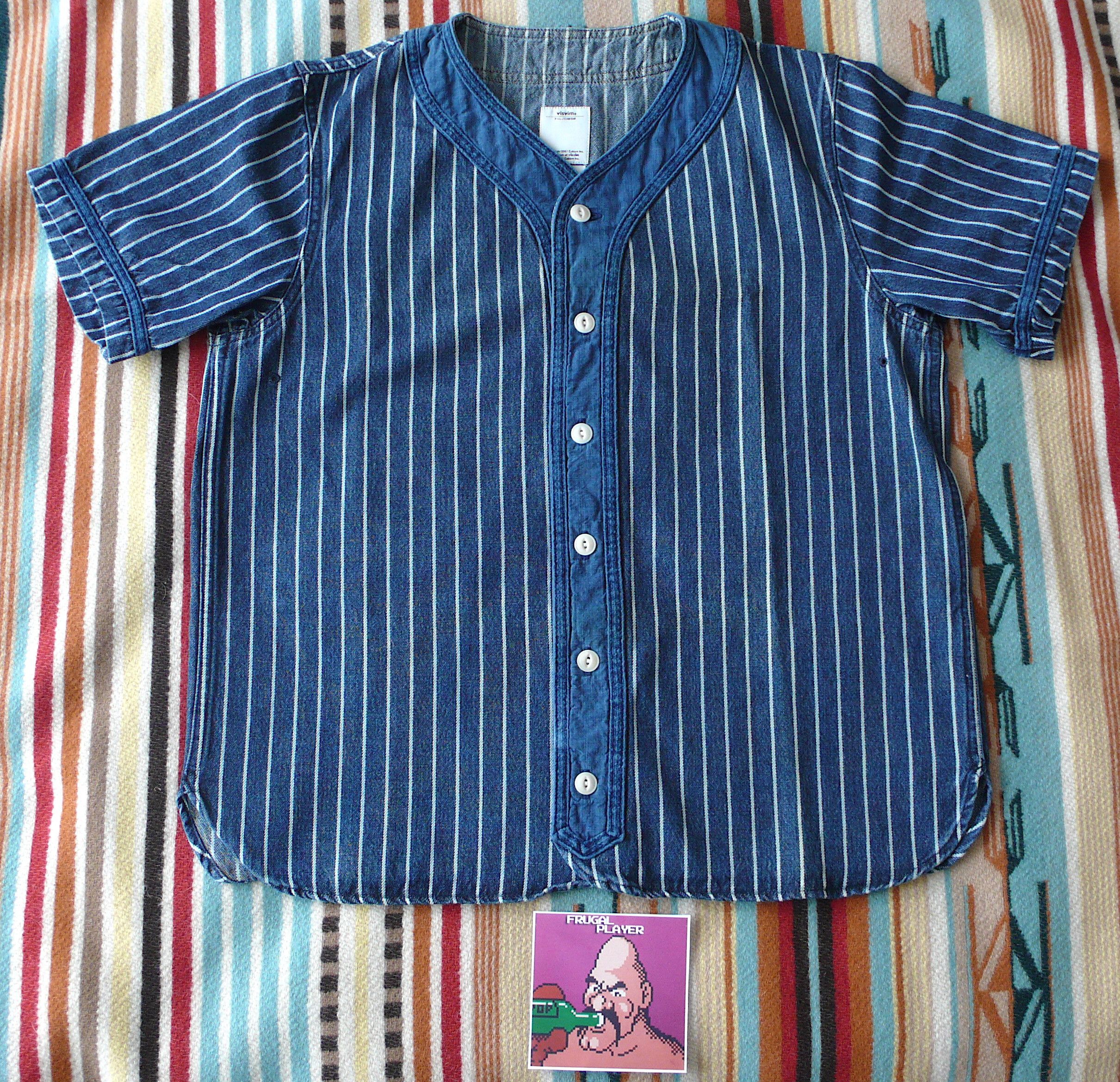 Visvim Visvim Dugout Shirt S/S (Indigo Stripes) | Grailed