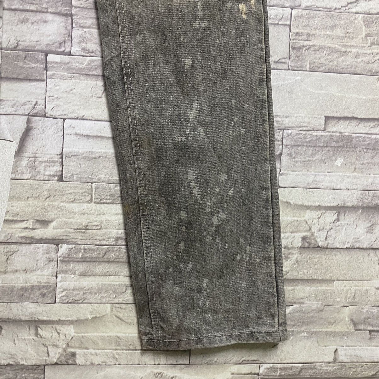 Japanese Brand OF THE NEIGE Denim Mudwash Painter Jeans Size US 31 - 9 Thumbnail