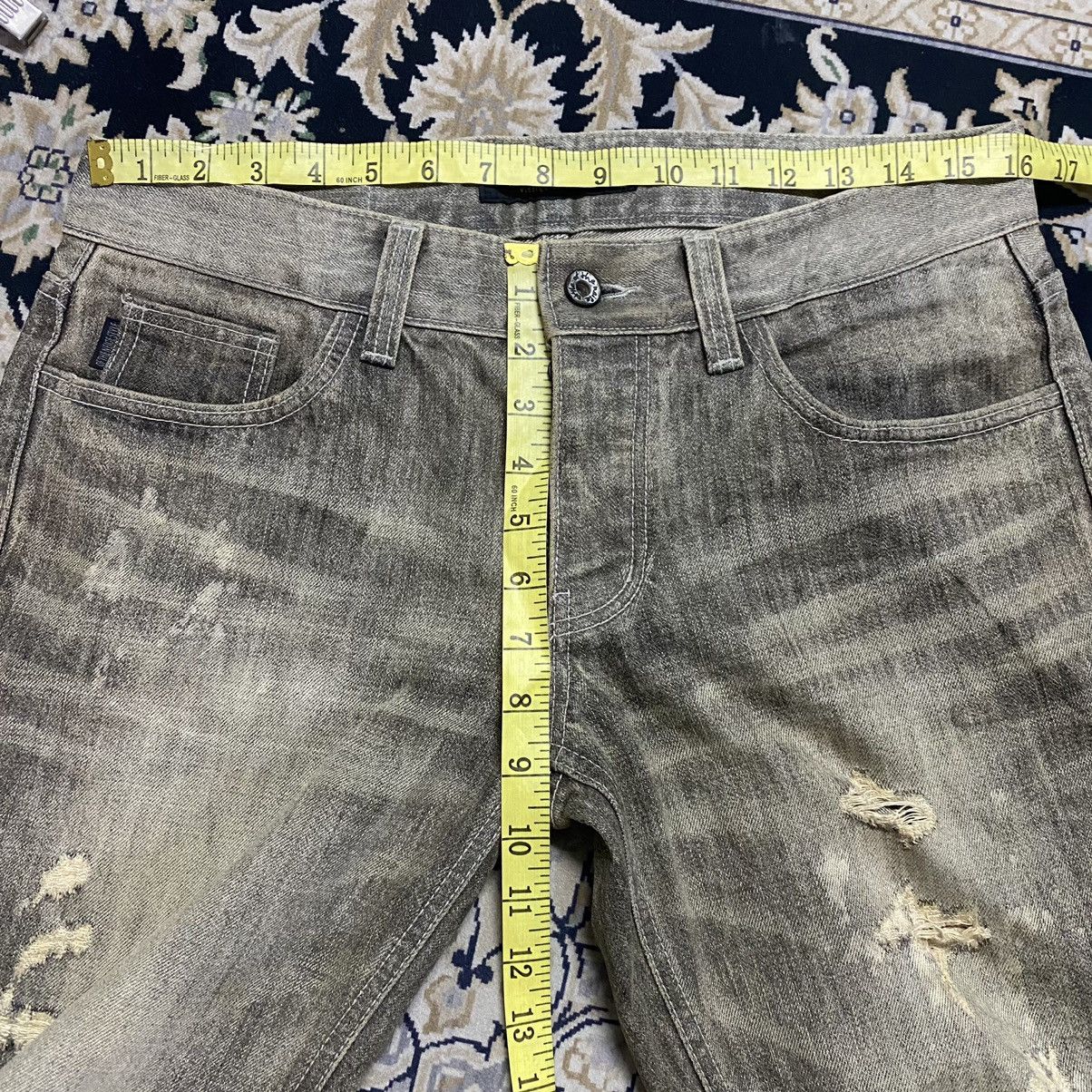 Japanese Brand OF THE NEIGE Denim Mudwash Painter Jeans Size US 31 - 22 Thumbnail