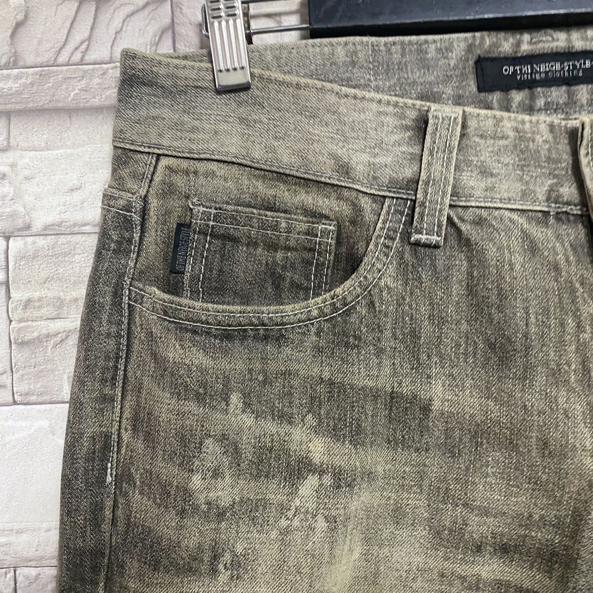 Japanese Brand OF THE NEIGE Denim Mudwash Painter Jeans Size US 31 - 11 Thumbnail