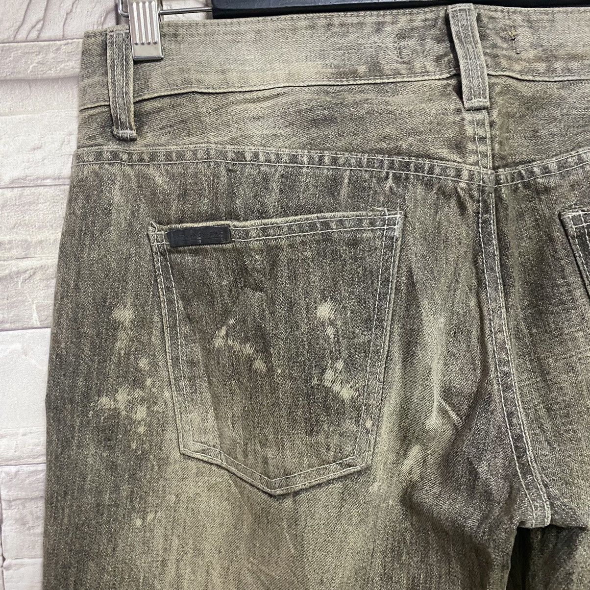 Japanese Brand OF THE NEIGE Denim Mudwash Painter Jeans Size US 31 - 18 Thumbnail