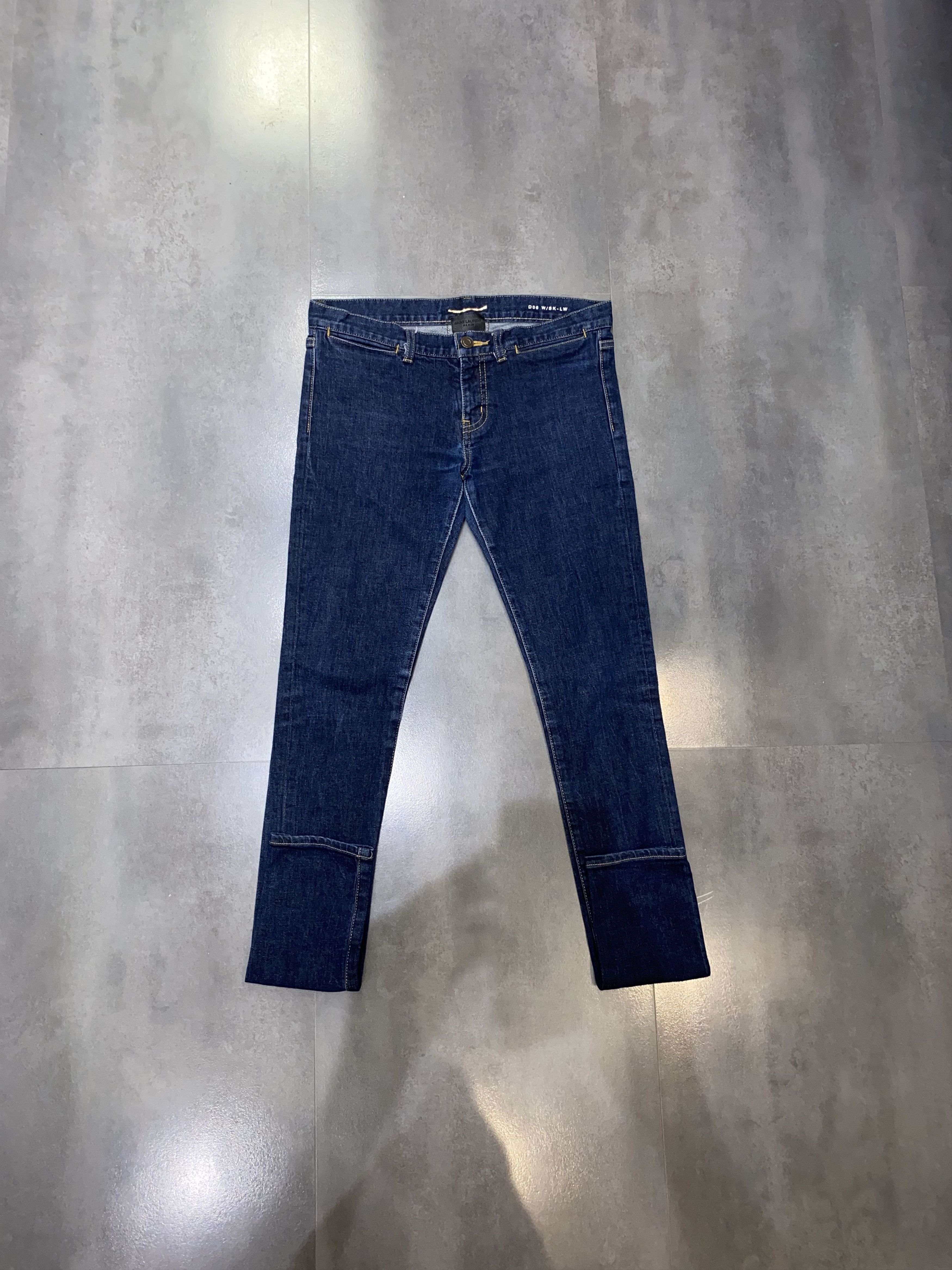 Saint Laurent Paris AW12 Saint Laurent WMNS D06 Hedi Slimane Era Denim Pants Size 29" - 3 Thumbnail