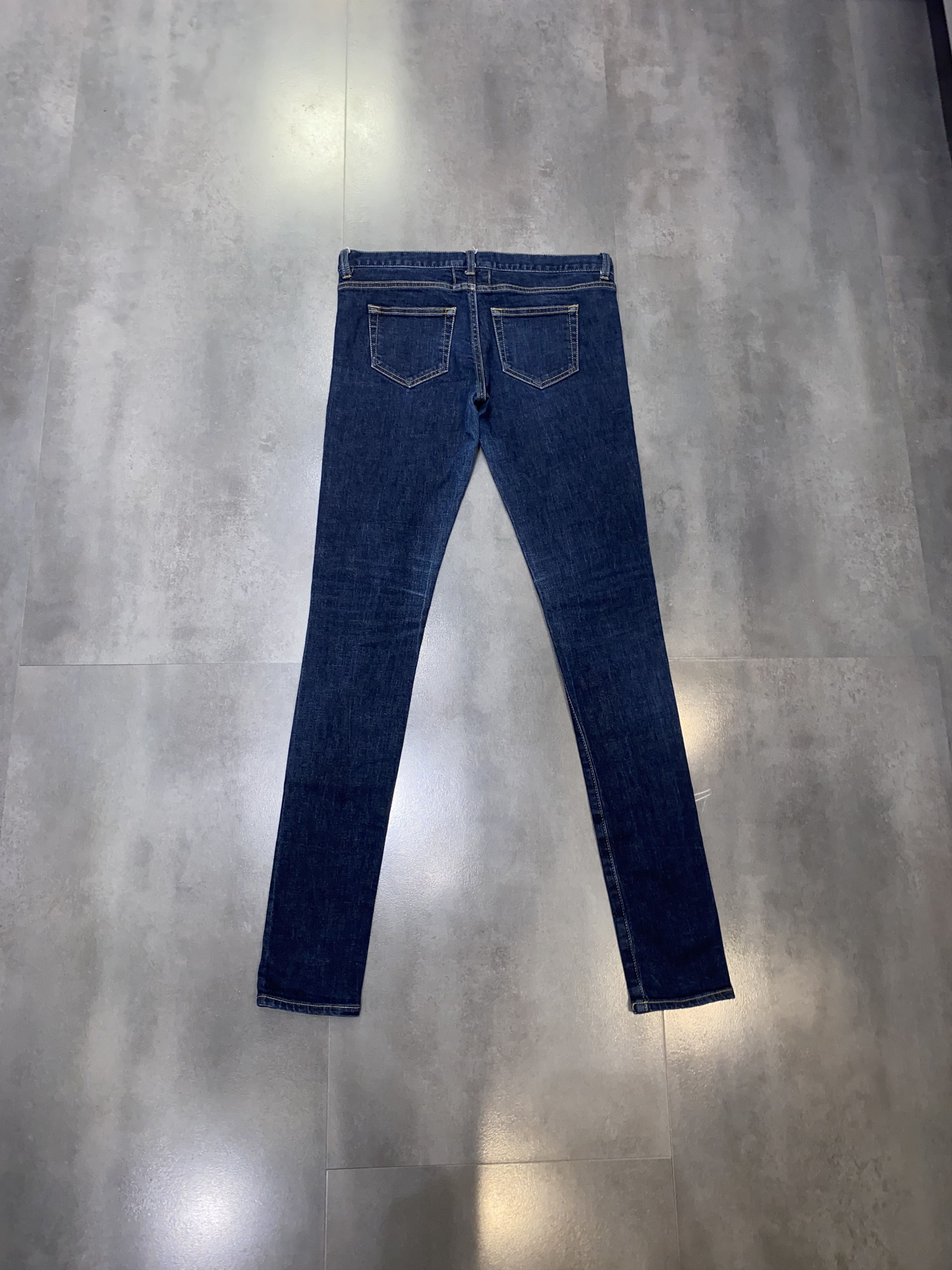 Saint Laurent Paris AW12 Saint Laurent WMNS D06 Hedi Slimane Era Denim Pants Size 29" - 4 Thumbnail