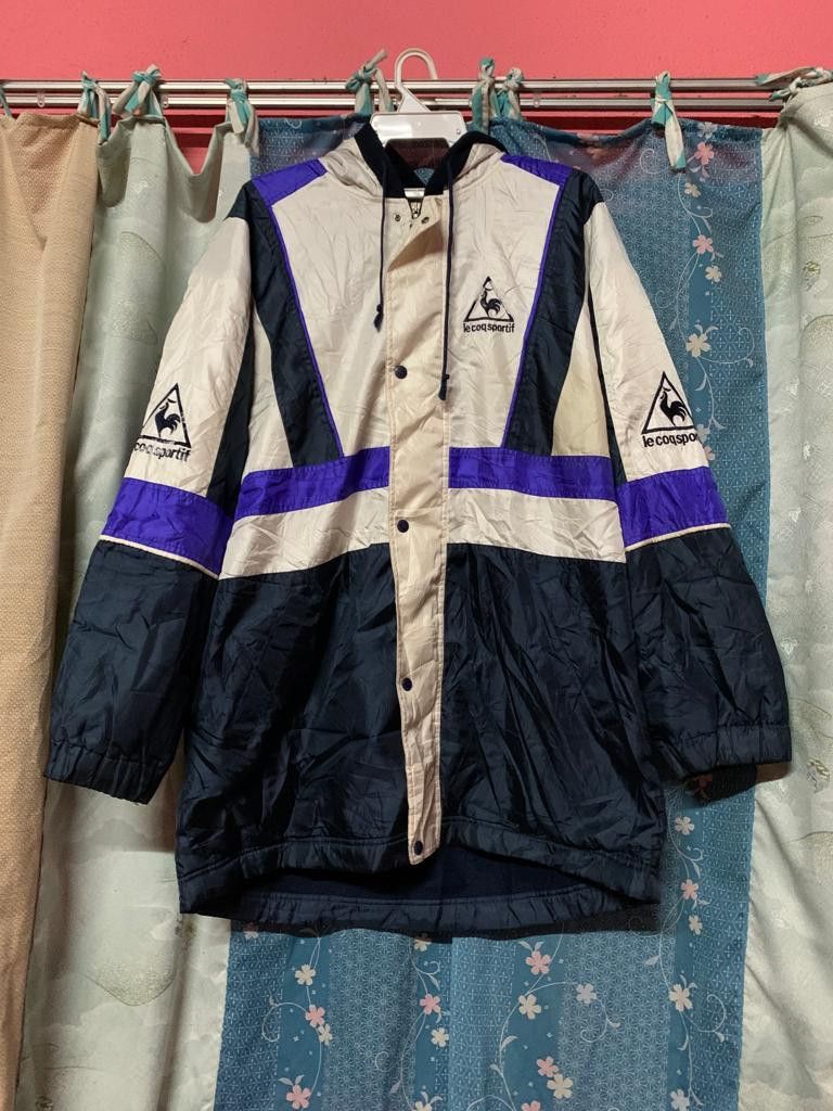 image of Vintage Le Coq Sportif Long Jacket, Men's (Size Large)