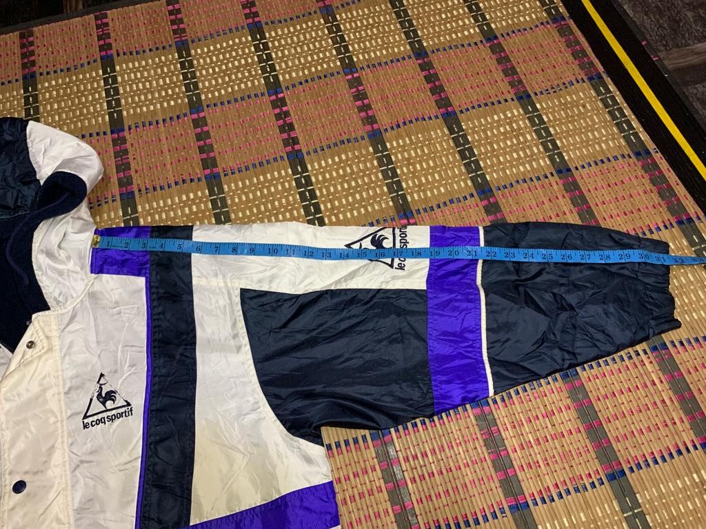 Le Coq Sportif × Vintage Vintage Le Coq Sportif Long Jacket Size US L / EU 52-54 / 3 - 20 Thumbnail