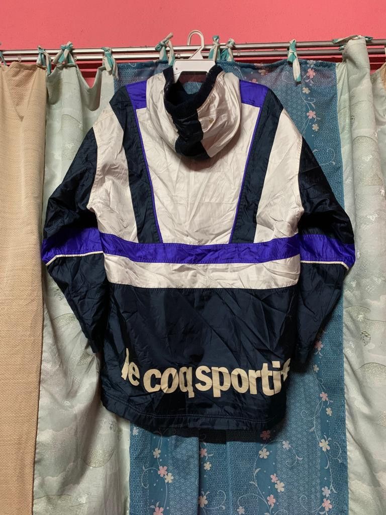 Le Coq Sportif × Vintage Vintage Le Coq Sportif Long Jacket Size US L / EU 52-54 / 3 - 2 Thumbnail