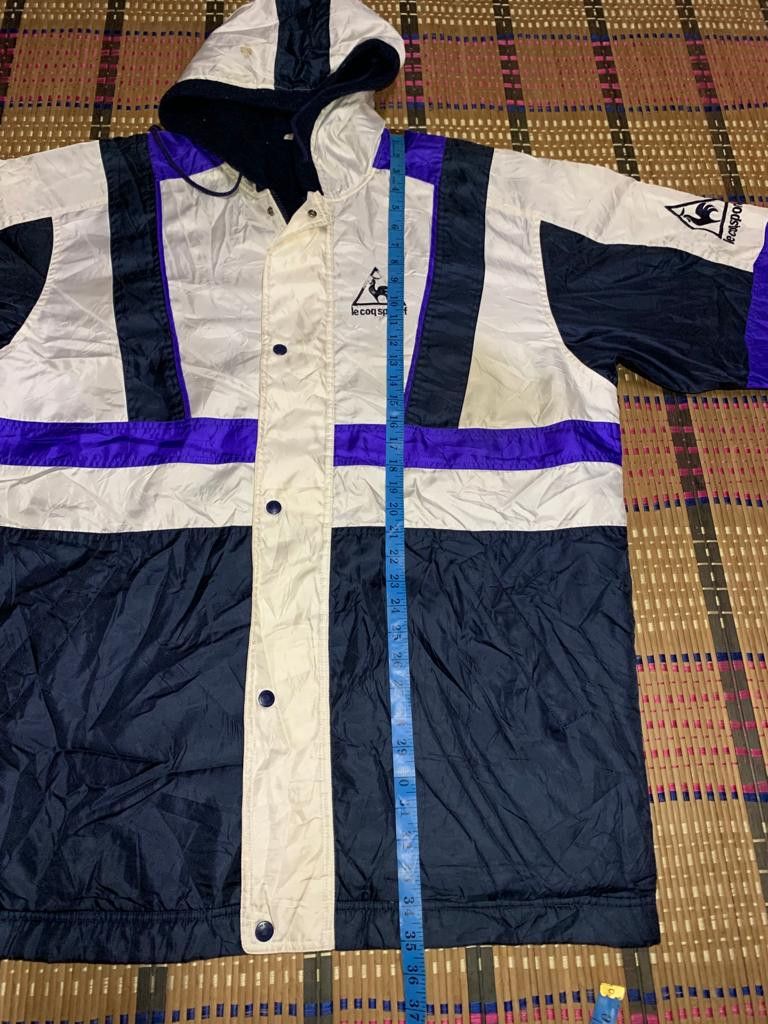 Le Coq Sportif × Vintage Vintage Le Coq Sportif Long Jacket Size US L / EU 52-54 / 3 - 19 Thumbnail