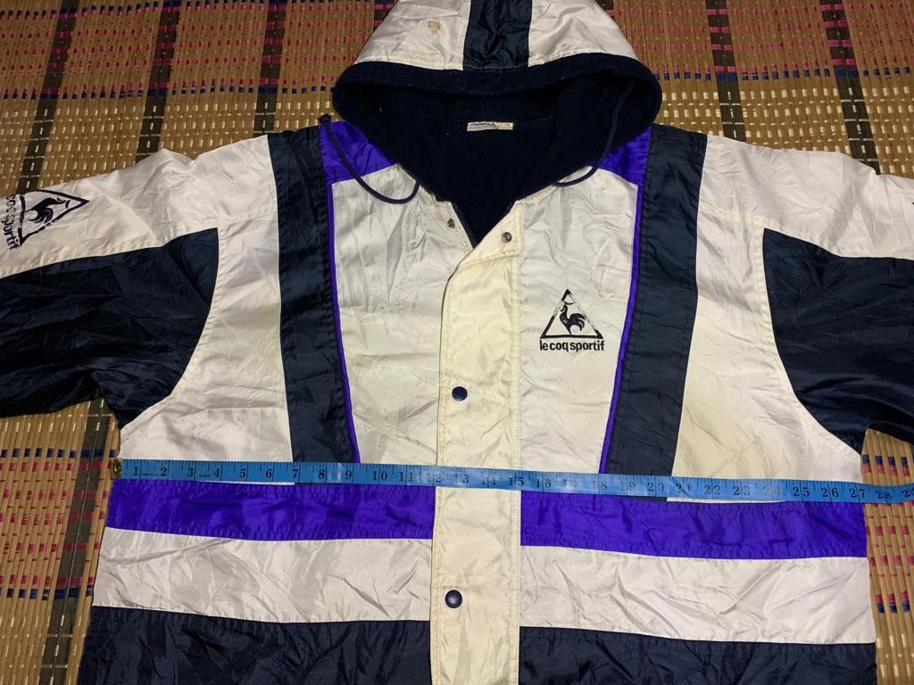 Le Coq Sportif × Vintage Vintage Le Coq Sportif Long Jacket Size US L / EU 52-54 / 3 - 18 Thumbnail
