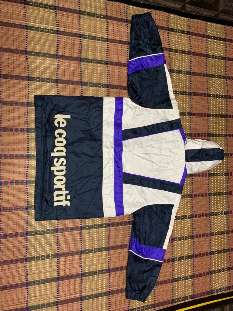 Le Coq Sportif × Vintage Vintage Le Coq Sportif Long Jacket Size US L / EU 52-54 / 3 - 4 Thumbnail
