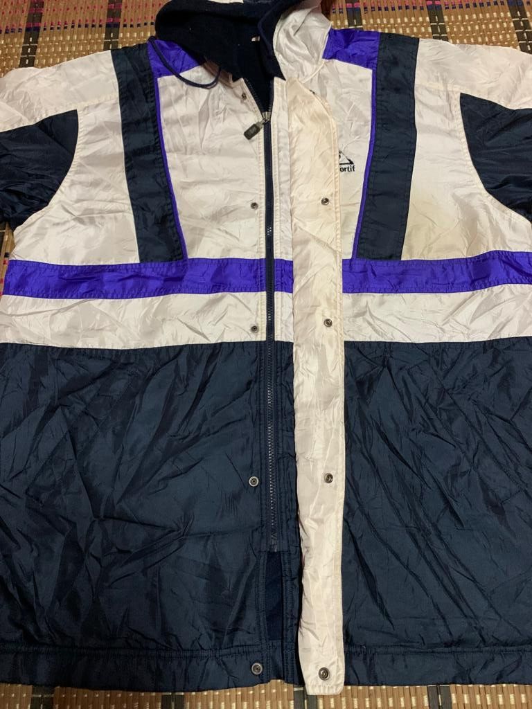 Le Coq Sportif × Vintage Vintage Le Coq Sportif Long Jacket Size US L / EU 52-54 / 3 - 10 Thumbnail
