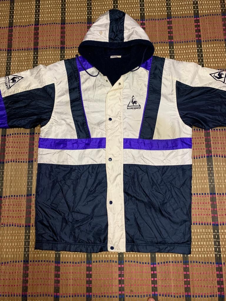 Le Coq Sportif × Vintage Vintage Le Coq Sportif Long Jacket Size US L / EU 52-54 / 3 - 5 Thumbnail