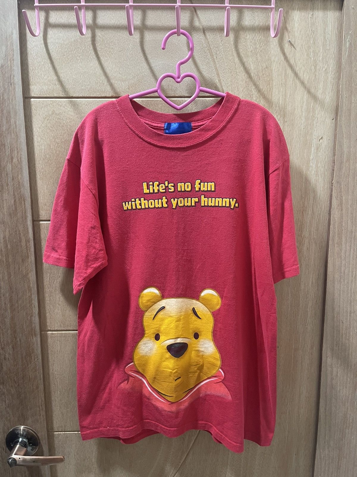 Disney Vintage WINNIE THE POOH Life’s No Fun Without Your Hunny Size US M / EU 48-50 / 2 - 1 Thumbnail