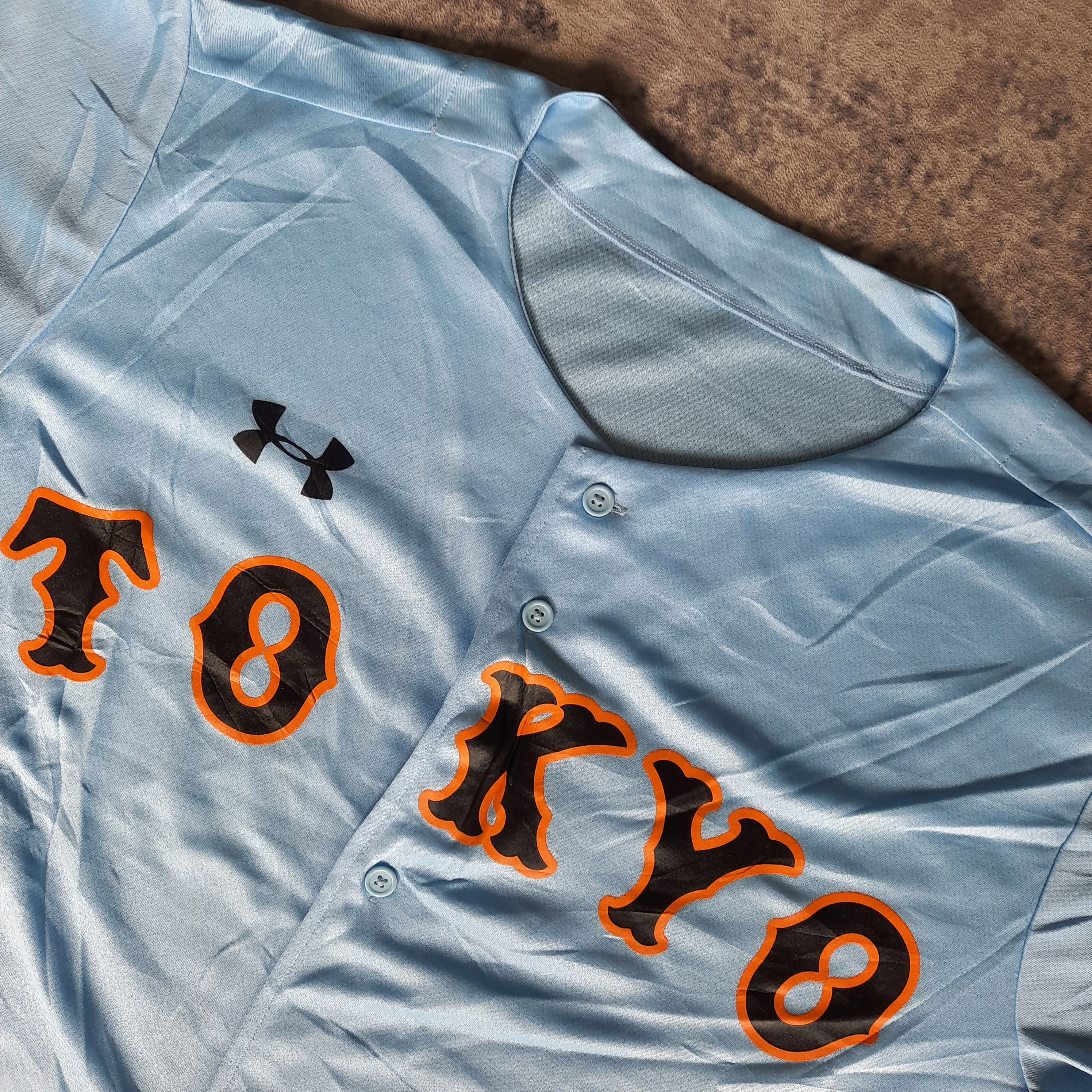 🔥Under armour NPB yomiuri giants 'tokyo' baseball jersey
