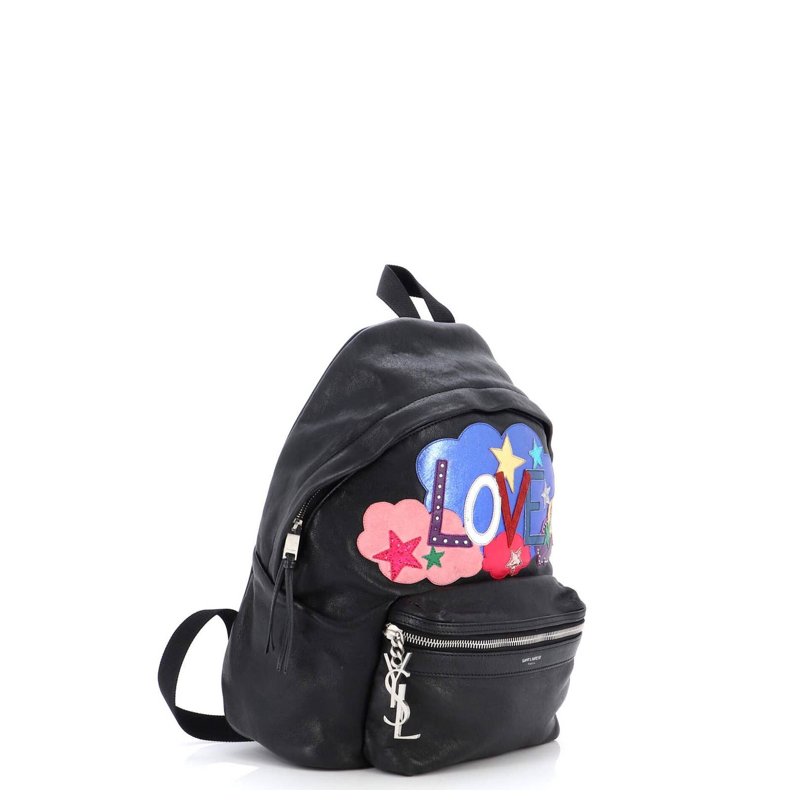 City Backpack Patchwork Leather Mini