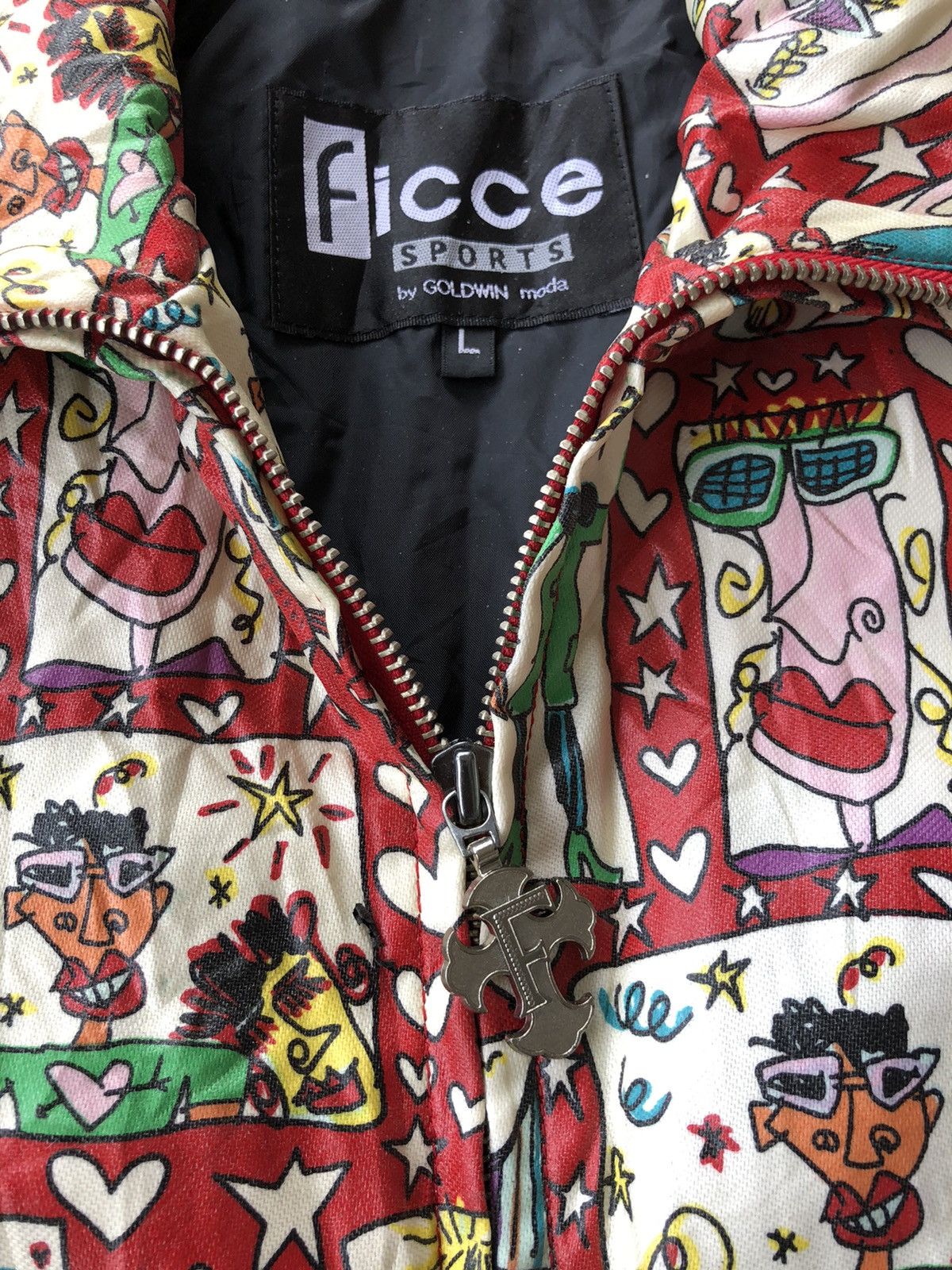 Yoshiyuki Konishi RARE🔥Ficce Y. Konishi 🇯🇵 Anime All OVP Jacket Size US M / EU 48-50 / 2 - 8 Thumbnail