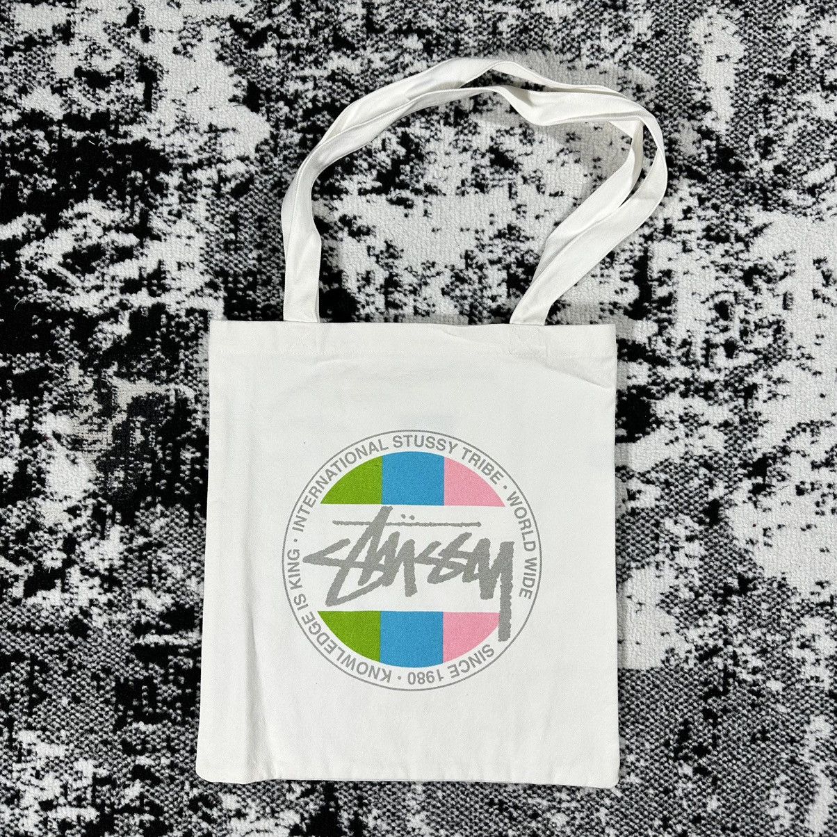 STUSSY TOTE BAG INTERNATIONAL TRIBE