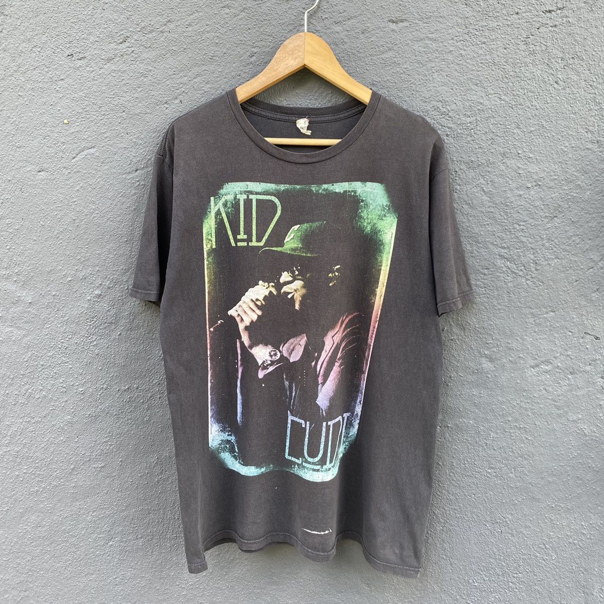 Kid Cudi Thrashed Faded Vintage Y2K Kid Cudi Rapper ERD GRUNGE TEE Size US L / EU 52-54 / 3 - 1 Thumbnail