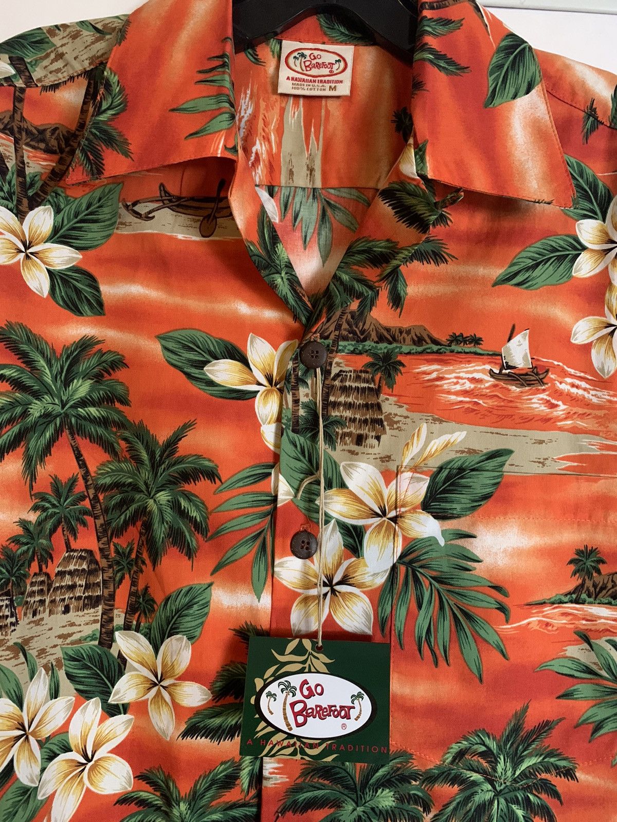 Mr P. MR. PORTER X GO BAREFOOT “BORA BORA” PRINT SHIRT Size US M / EU 48-50 / 2 - 4 Thumbnail