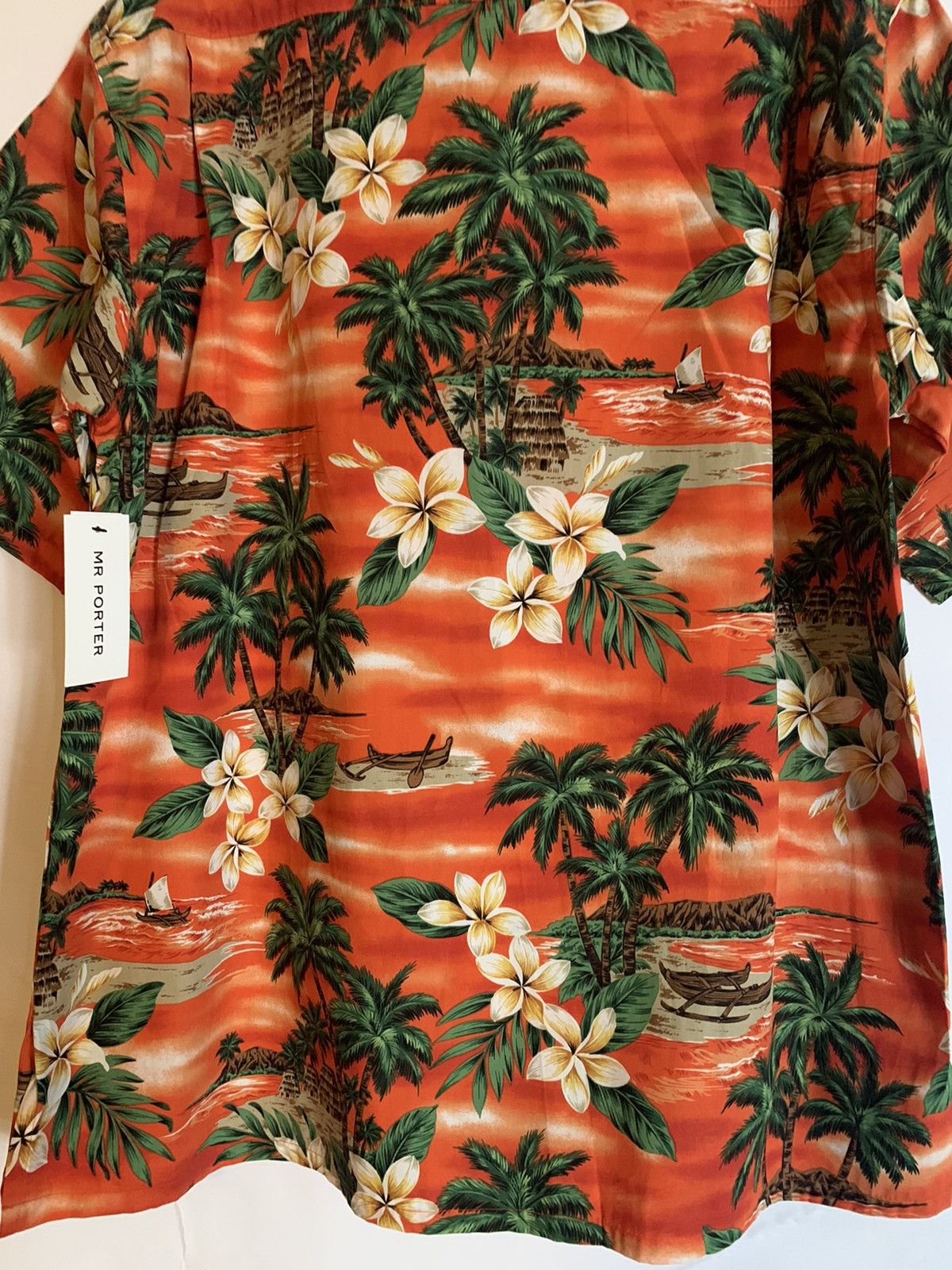 Mr P. MR. PORTER X GO BAREFOOT “BORA BORA” PRINT SHIRT Size US M / EU 48-50 / 2 - 8 Thumbnail
