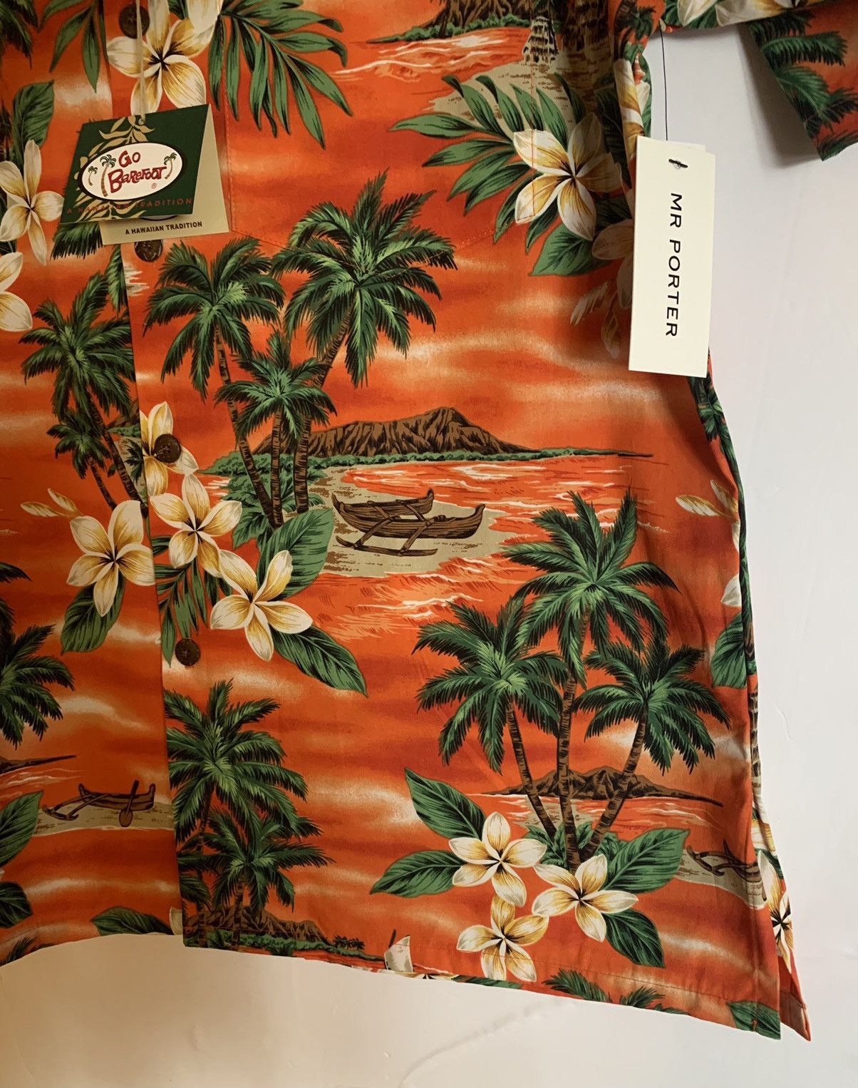 Mr P. MR. PORTER X GO BAREFOOT “BORA BORA” PRINT SHIRT Size US M / EU 48-50 / 2 - 5 Thumbnail