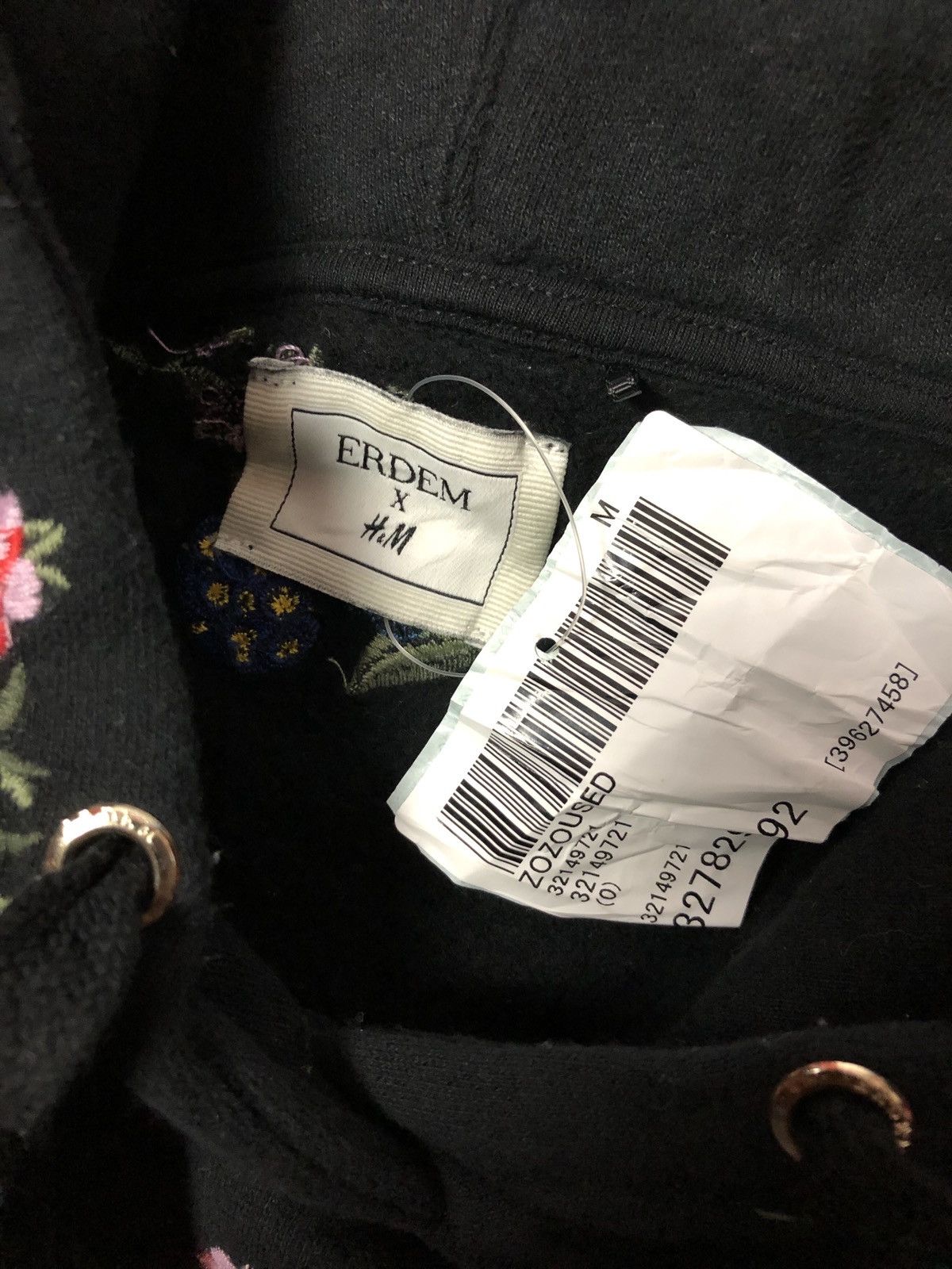 Erdem × H&M Erdem x H&M black hoodies good conditions Size US M / EU 48-50 / 2 - 5 Thumbnail