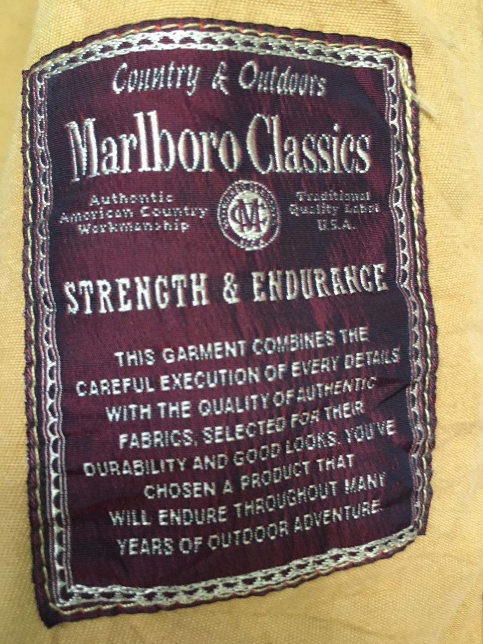 Marlboro Rare Marlboro Classics Workwear Staff Brown Jackets Size US M / EU 48-50 / 2 - 7 Thumbnail