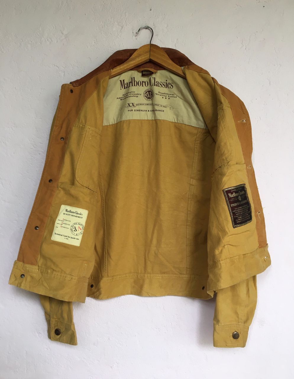Marlboro Rare Marlboro Classics Workwear Staff Brown Jackets Size US M / EU 48-50 / 2 - 2 Thumbnail