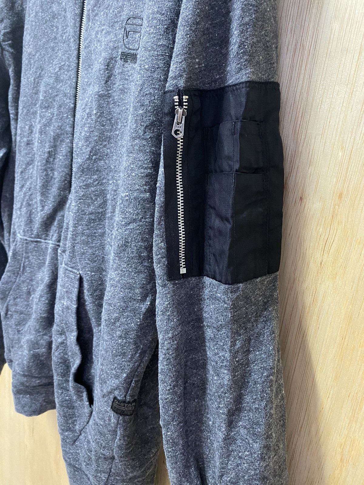 G-Star × If Six Was Nine × Le Grande Bleu (L.G.B.) Designer G-Star Raw Zipper Hoodie Size US L / EU 52-54 / 3 - 4 Thumbnail