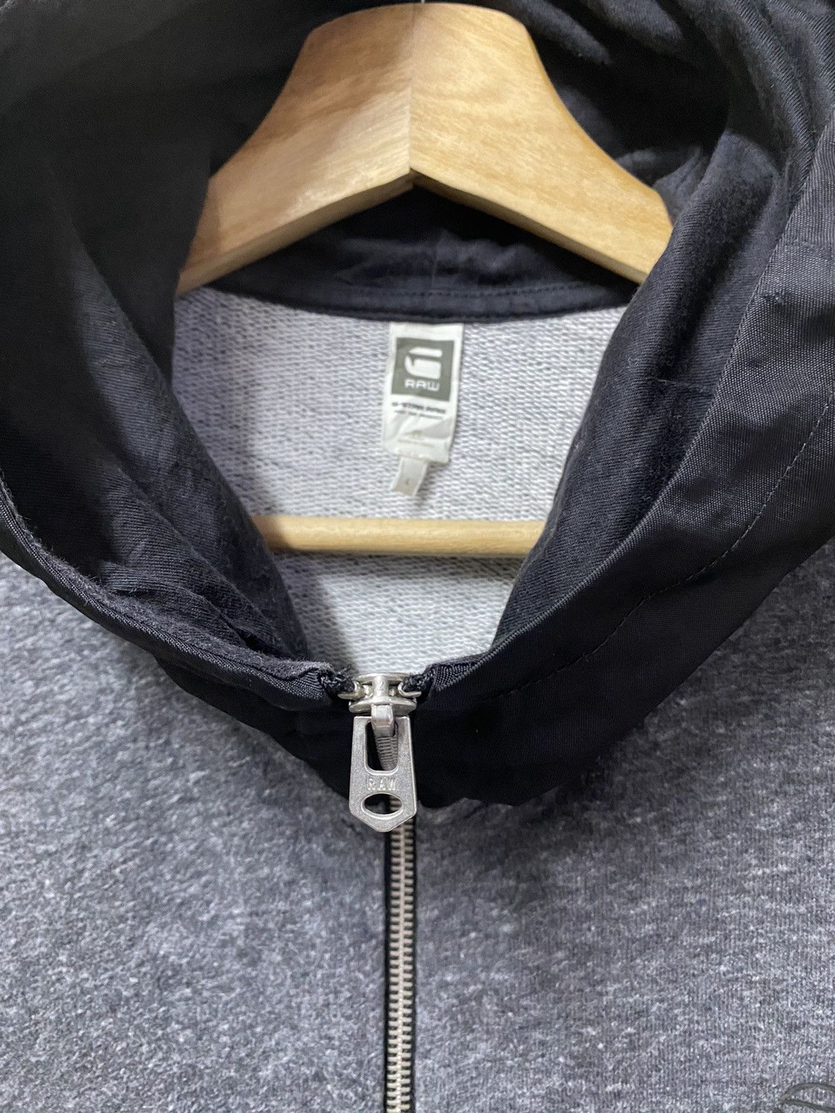 G-Star × If Six Was Nine × Le Grande Bleu (L.G.B.) Designer G-Star Raw Zipper Hoodie Size US L / EU 52-54 / 3 - 6 Thumbnail