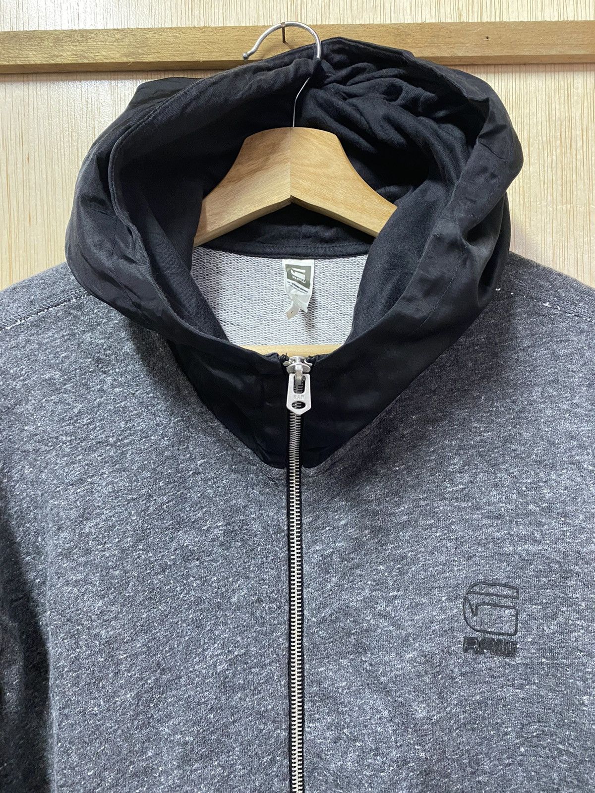 G-Star × If Six Was Nine × Le Grande Bleu (L.G.B.) Designer G-Star Raw Zipper Hoodie Size US L / EU 52-54 / 3 - 2 Thumbnail